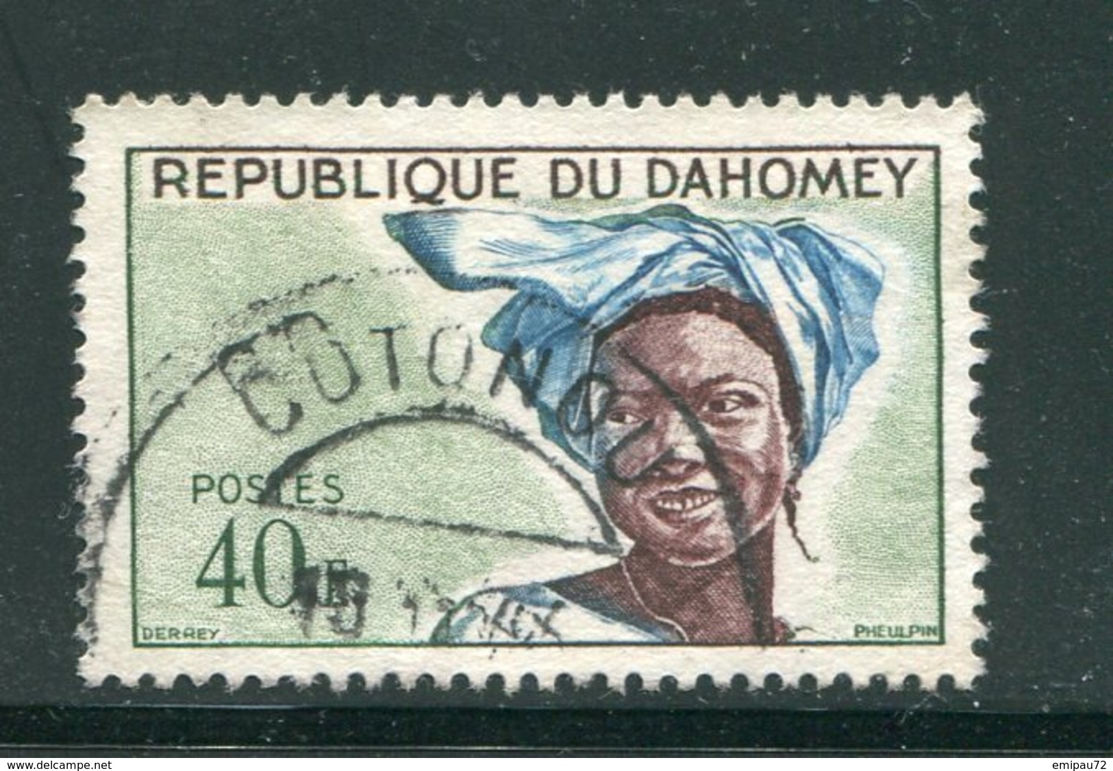 DAHOMEY- Y&T N°186- Oblitéré - Bénin – Dahomey (1960-...)