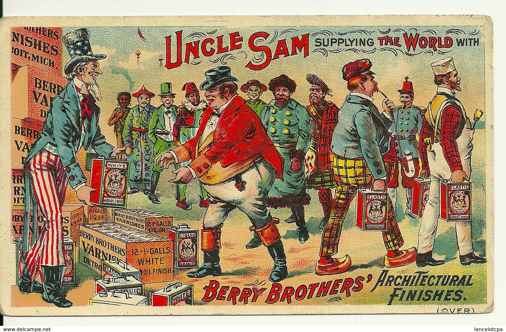 BERRY BROTHERS ARCHITECTURAL FINISHES / UNCLE SAM SUPPLYING THE WORLD - Publicidad