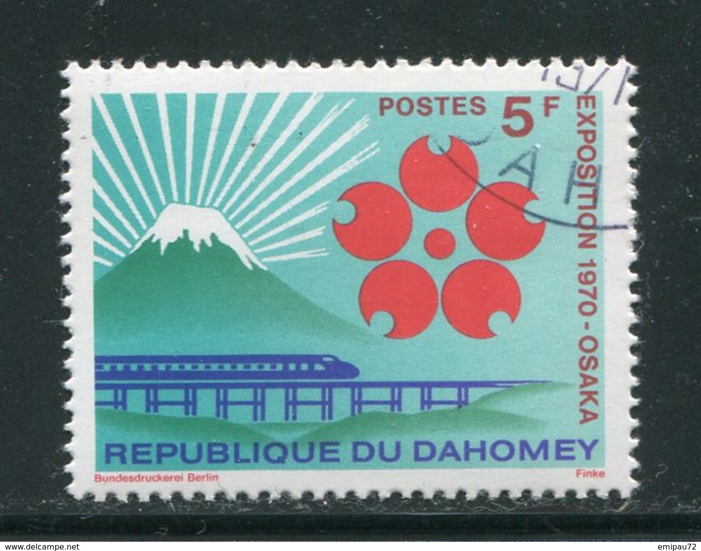 DAHOMEY- Y&T N°290- Oblitéré - Bénin – Dahomey (1960-...)