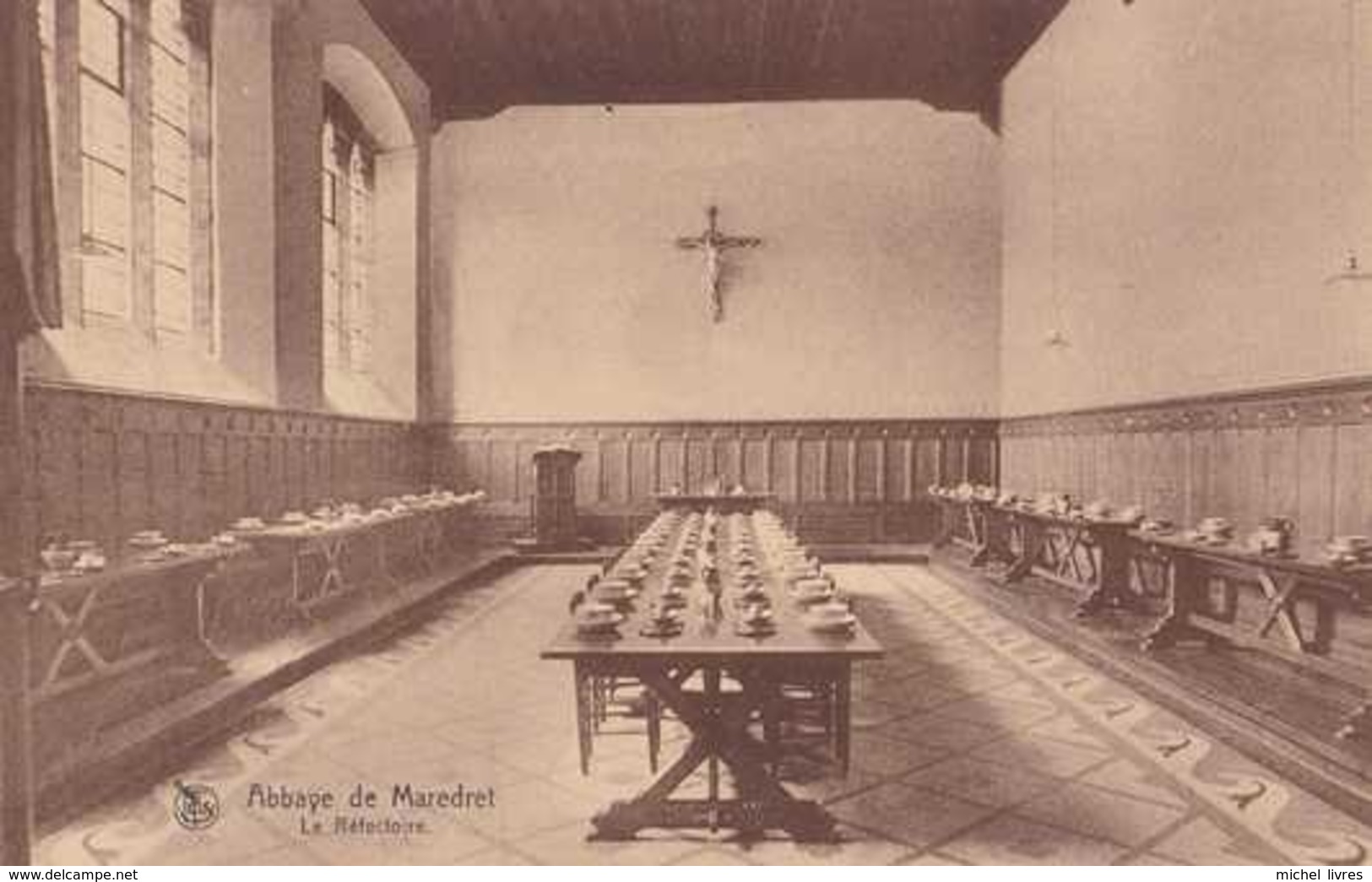 Maredret - Abbaye - Le Réfectoire - Circulé En 1939 - TBE - Anhée - Anhée