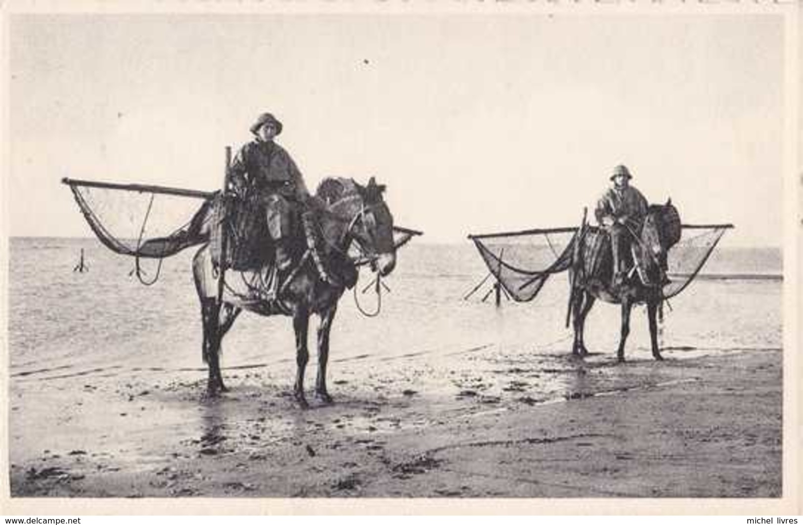 Nieuwpoort - Garnalenvissers - Pêcheurs De Crevettes - Nels - Pas Circulé - Animée - TBE - Nieuwpoort