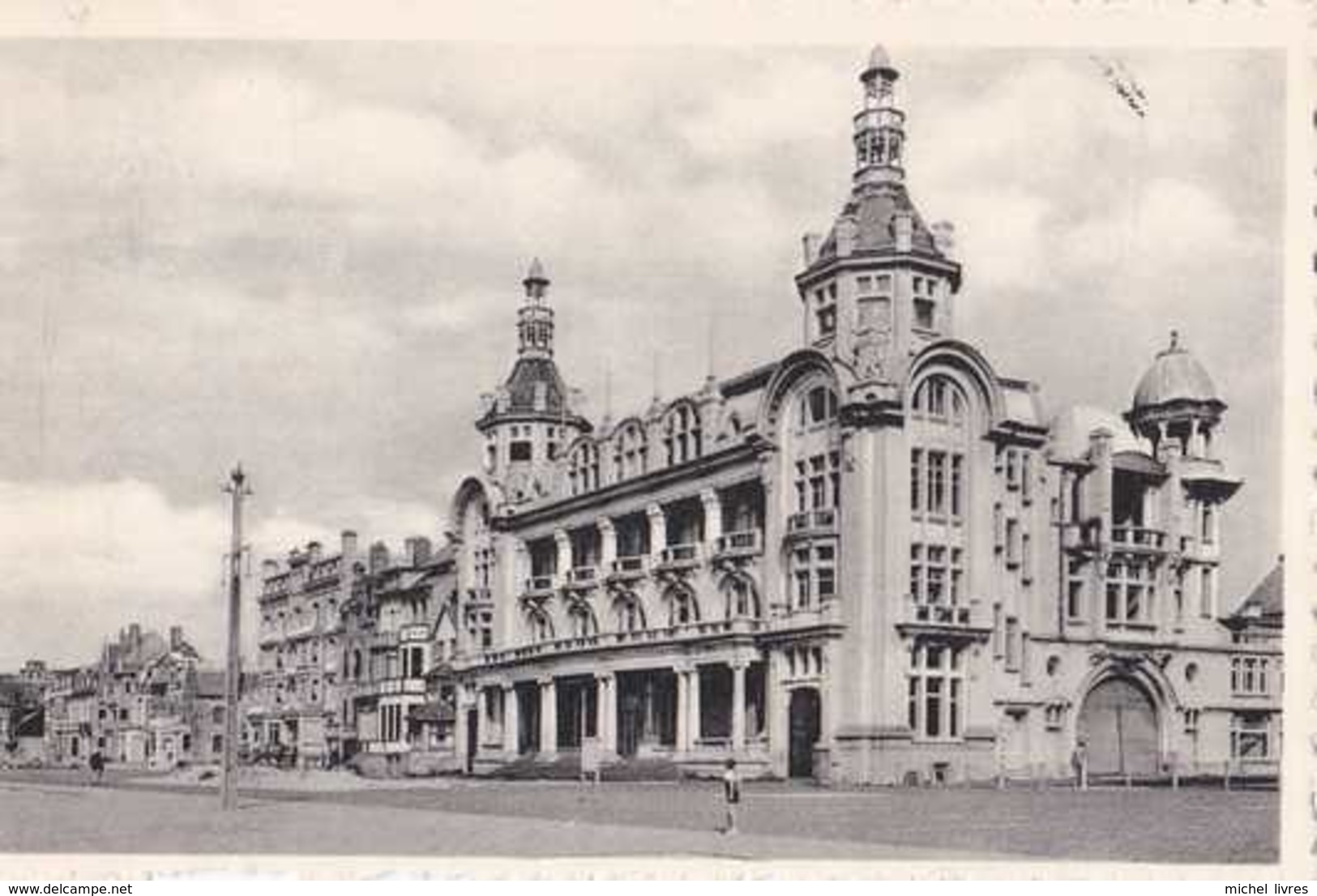 Nieuwpoort - Vacantiecentrum Der Christelijke Mutualiteiten - Casino - Lefebvrestraat - Circulé En 1957 - TBE - Nieuwpoort