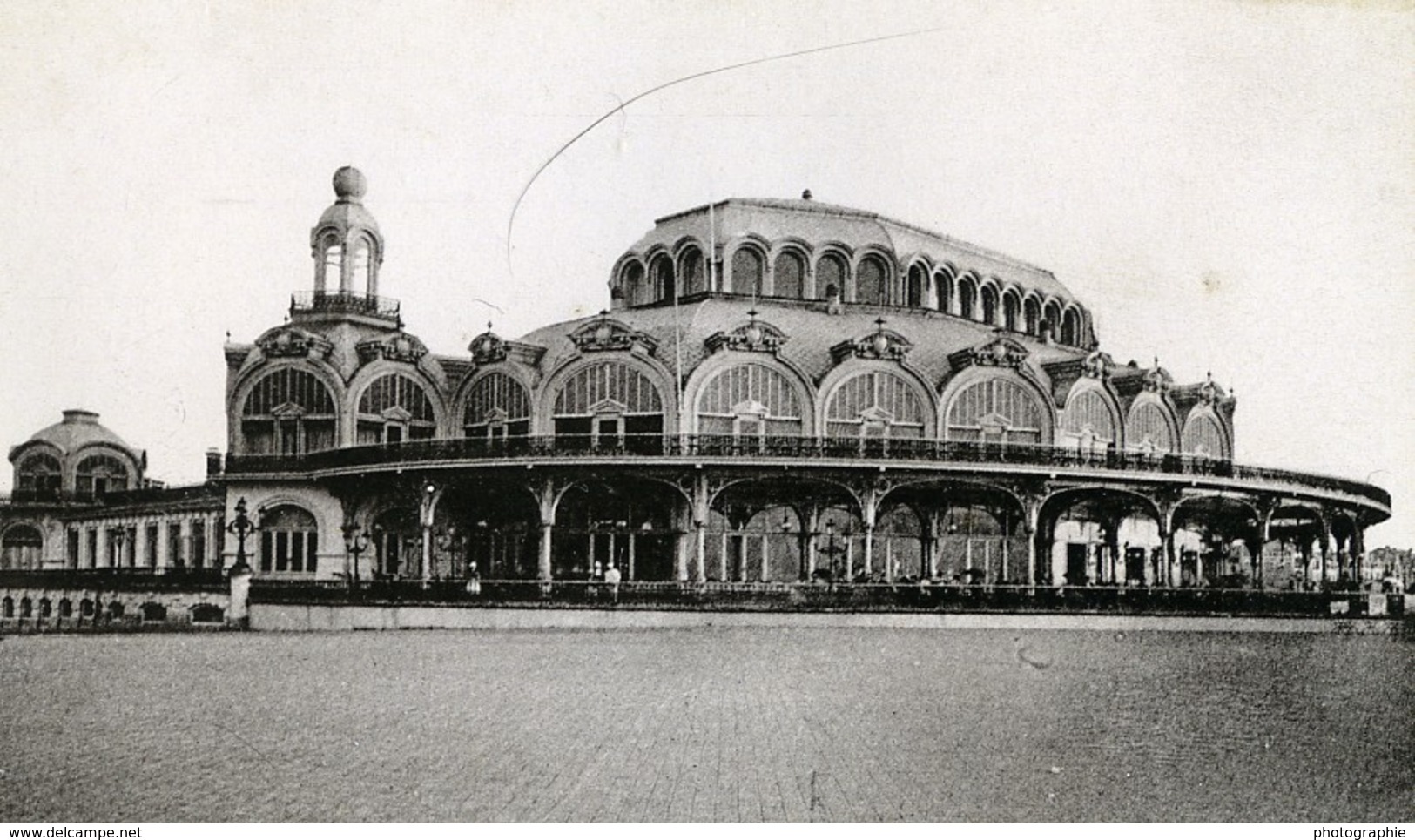 Belgique Ostende Kursaal Ancienne CDV Print Daveluy 1900 - Anciennes (Av. 1900)