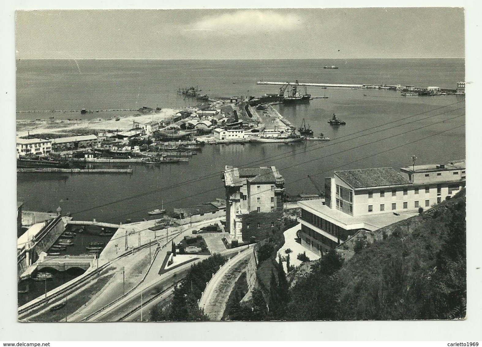 ANCONA - PANORAMA E PORTO - VIAGGIATA FG - Ancona