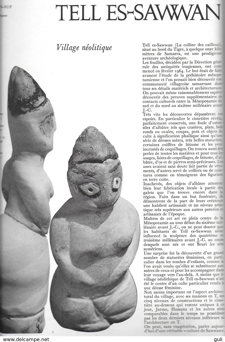 IRAQ - L'OEIL  Revue D'Art N°228-229 Année 1974 IRAK Archéologie Art Mésopotamie Architecture - Archéologie