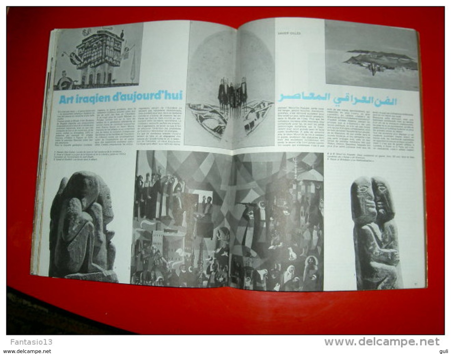 IRAQ - L'OEIL  Revue D'Art N°228-229 Année 1974 IRAK Archéologie Art Mésopotamie Architecture - Archéologie