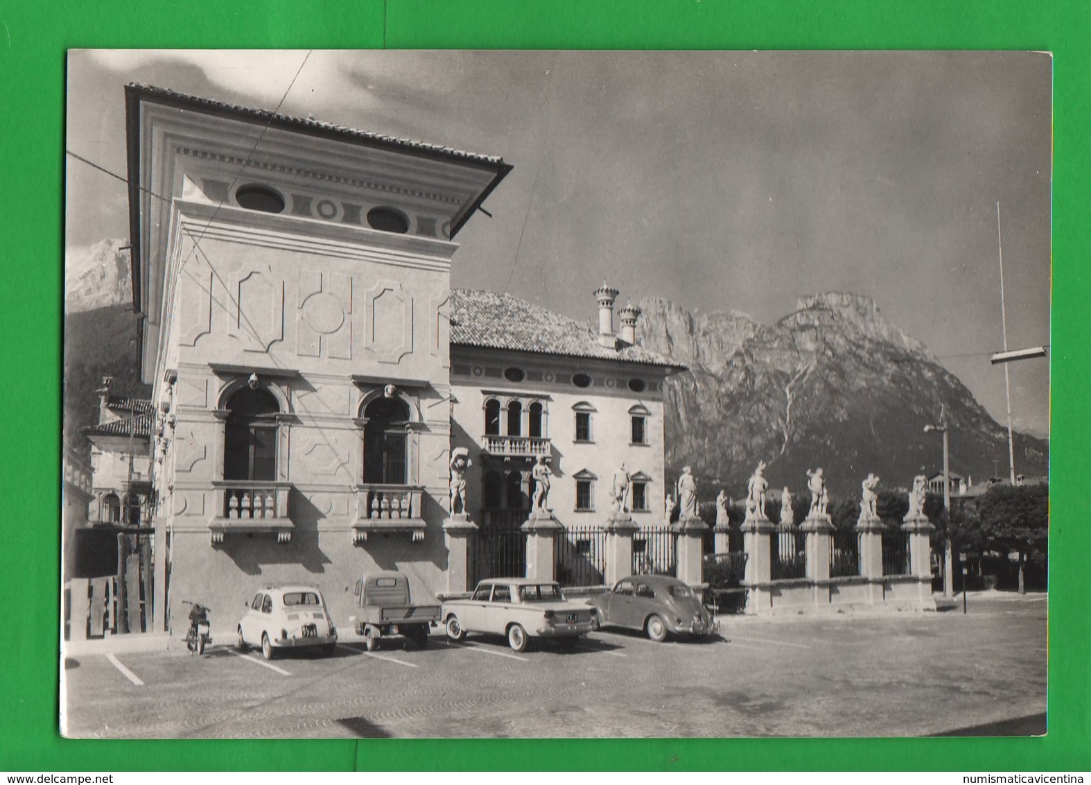 Belluno Agordo Palazzo Dè Manzoni Cpqa Anni '60 - Belluno