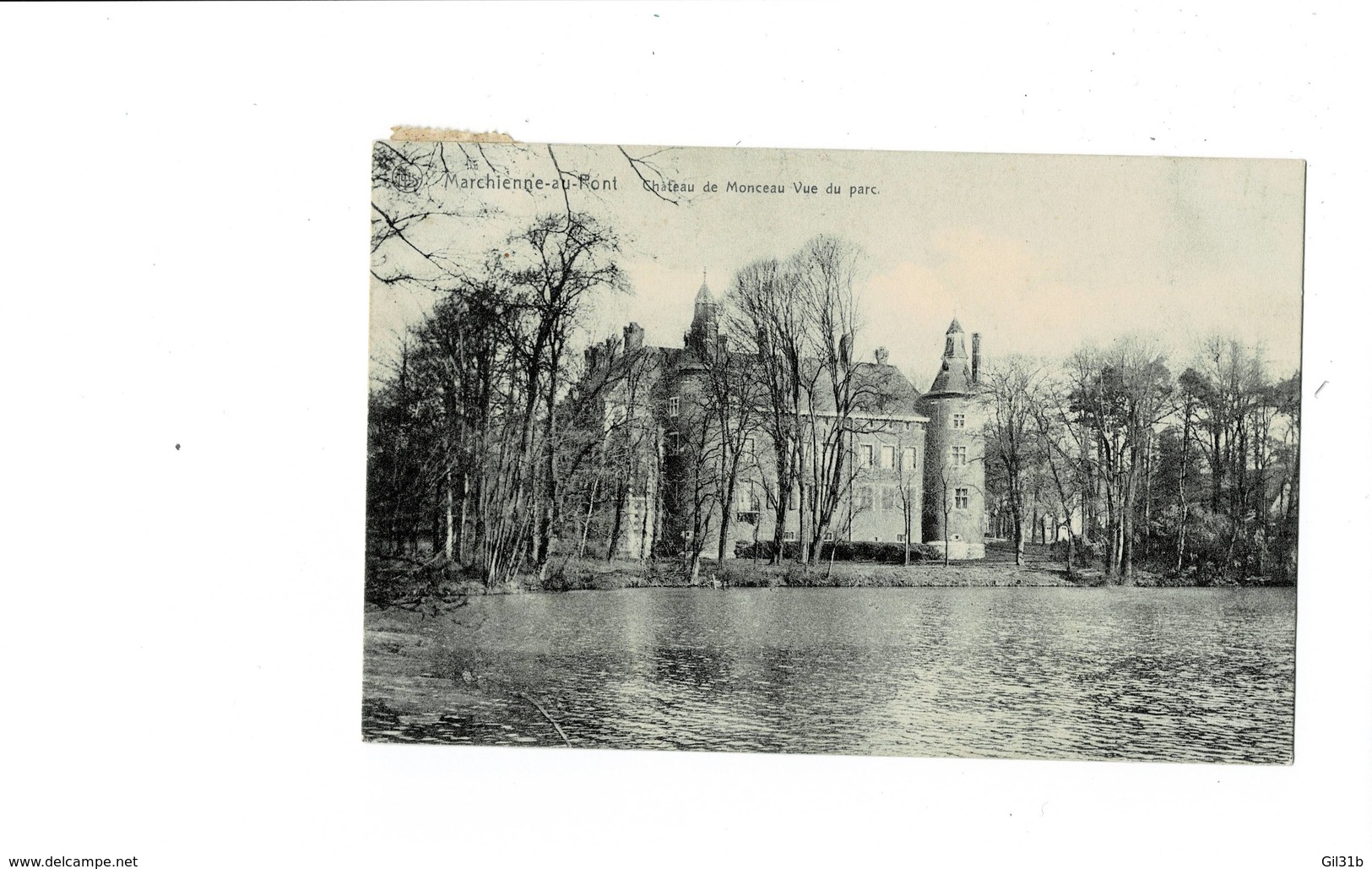 Marchienne- Au -Pont Château De Monceau. Vue Du Parc. - Charleroi