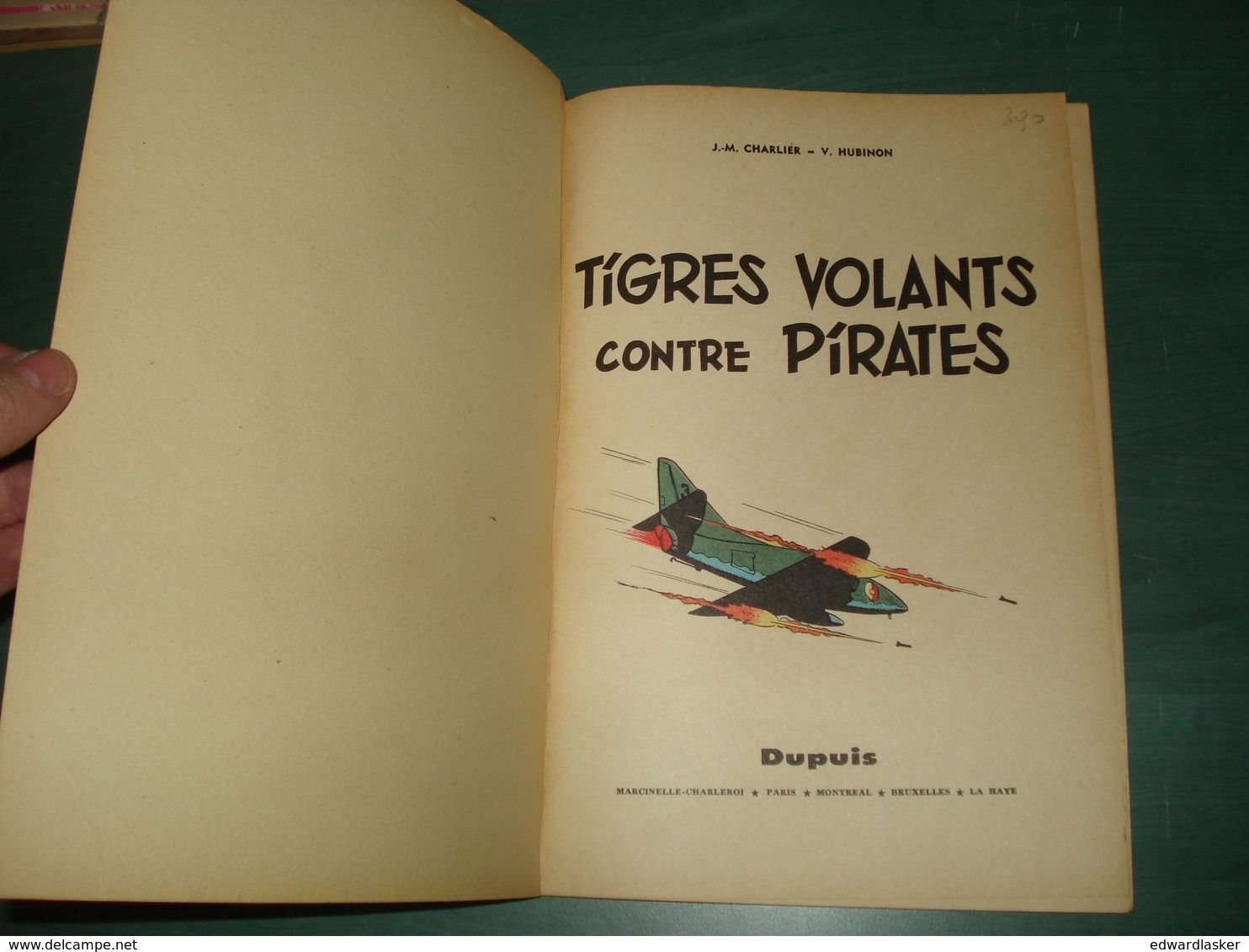 BUCK DANNY 28 : Tigres Volants Contre Pirates - Dupuis - EO 1962 - BE+ [1] - Buck Danny