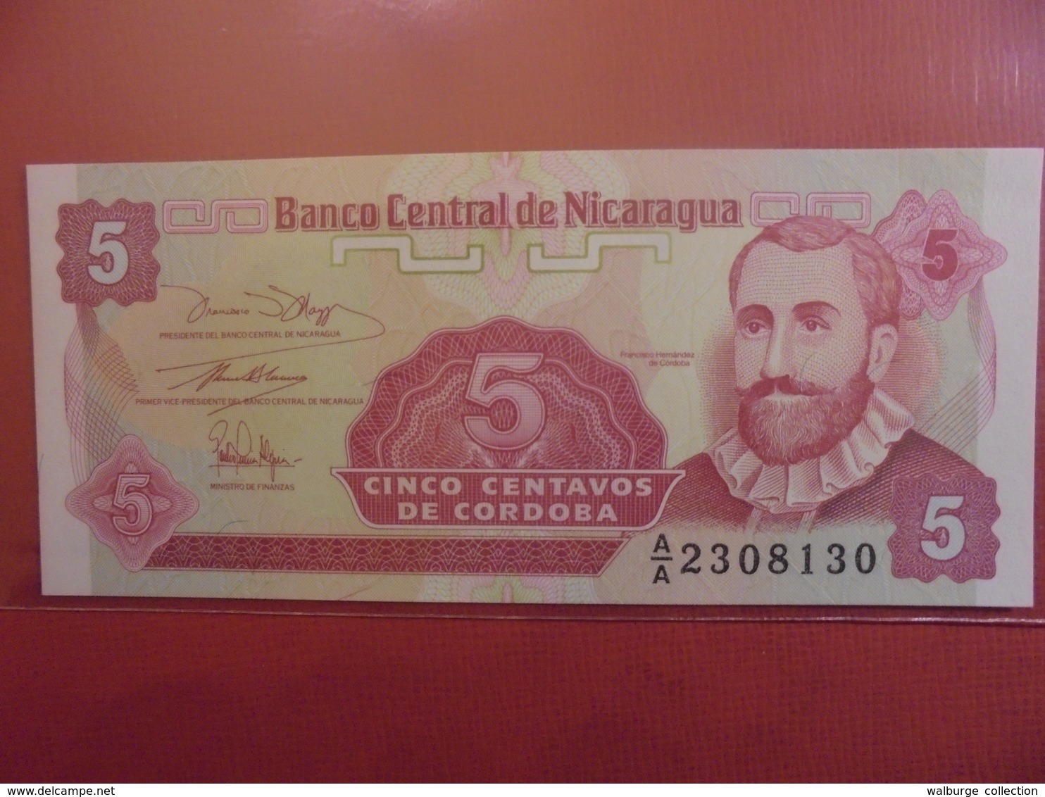 NICARAGUA 5 CENTAVOS 1991 PEU CIRCULER/NEUF - Nicaragua