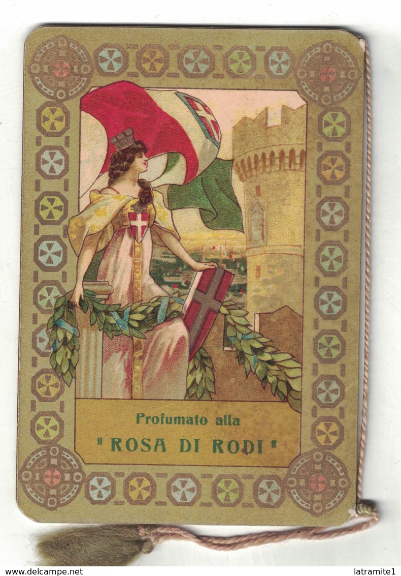 CALENDARIETTO   SATININE 1916  RODI - Altri & Non Classificati