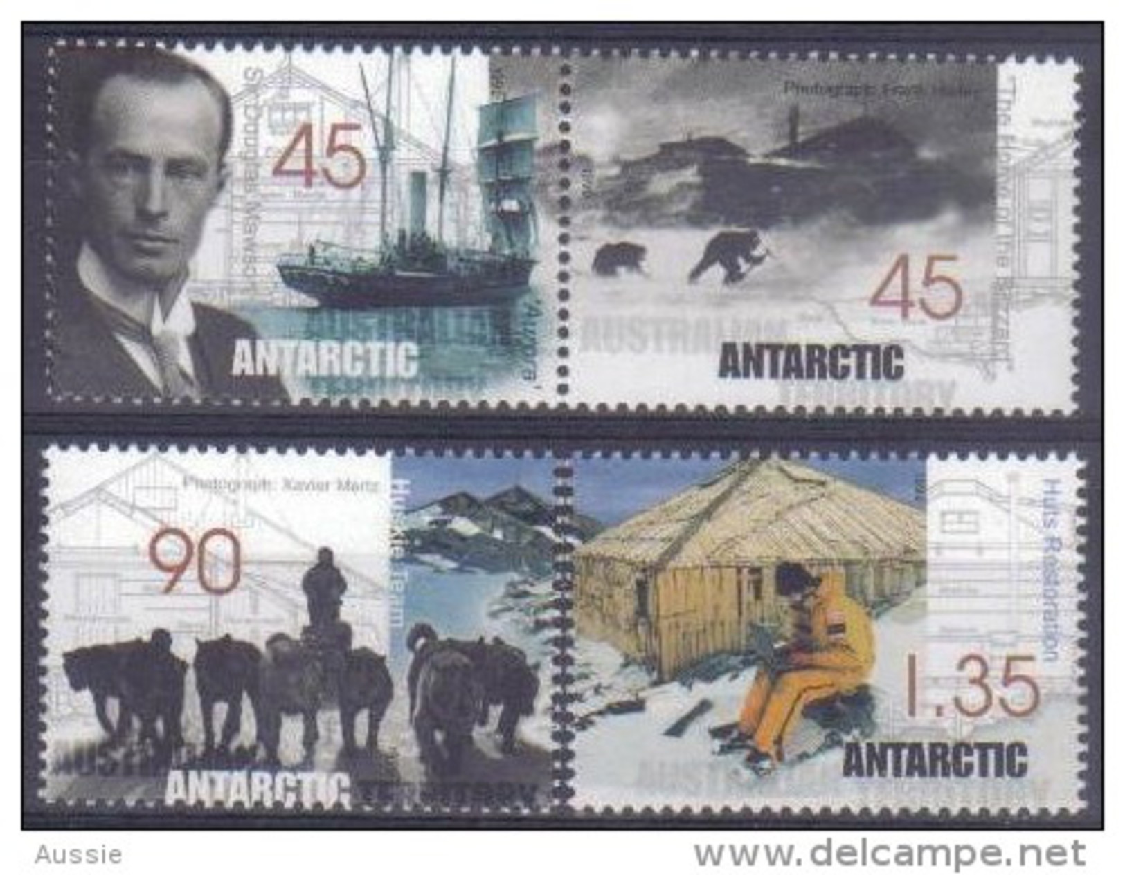 Australian Antarctic Territory AAT 1999  Yvertn° 119-22 *** MNH Cote 10 Euro - Neufs