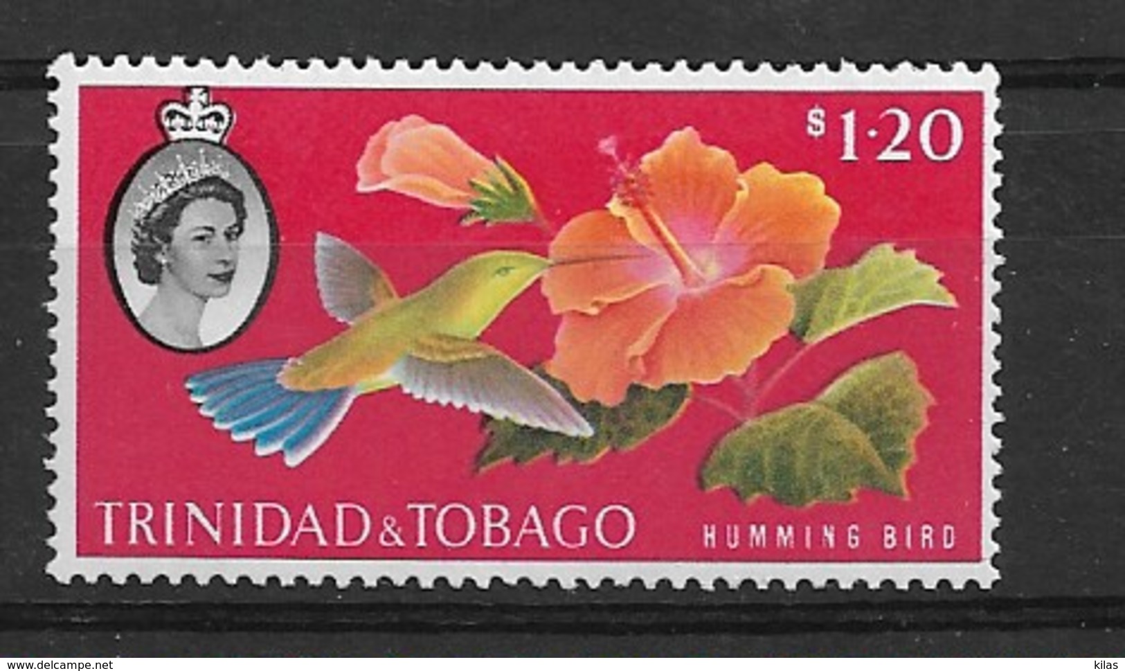 TRINIDADE & TOBAGO 1960 Birds, Hummingbird - Colibríes