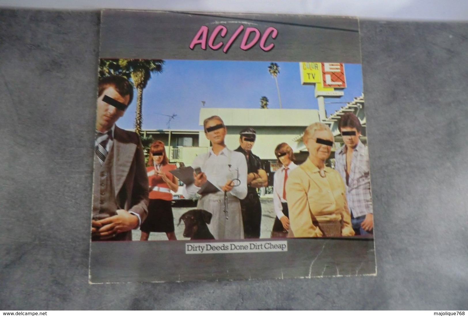 Disque - AC/DC - Dirty Deeds Done Dirt Cheap - Atlantic ATL 50323 - 1976 - - Hard Rock & Metal