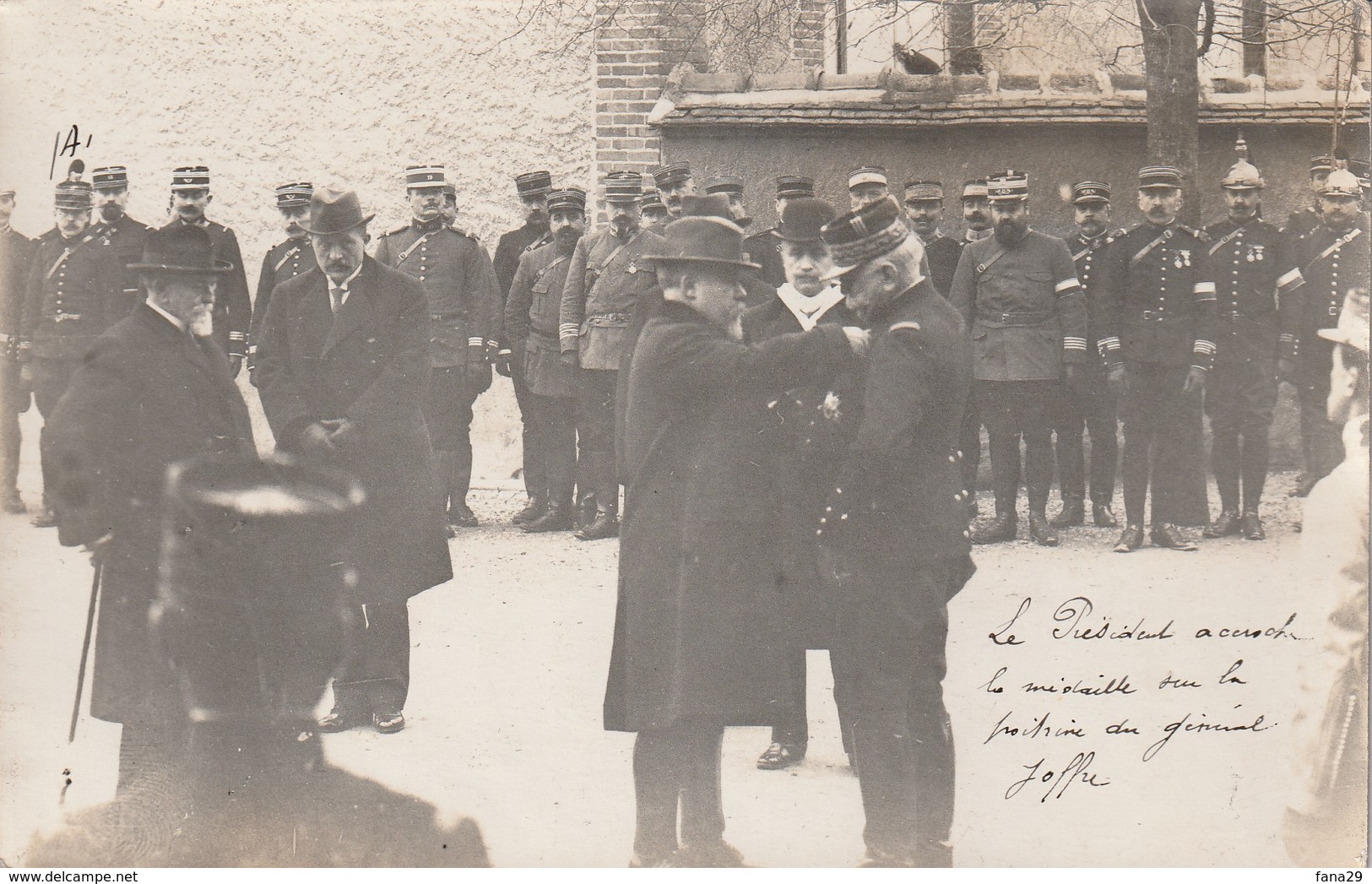 Romilly Sur Seine (Aube 10) Remise De La Médaille Militaire Au Général Joffre Par Raymond Poincaré (3 Rares Cartes) - Romilly-sur-Seine