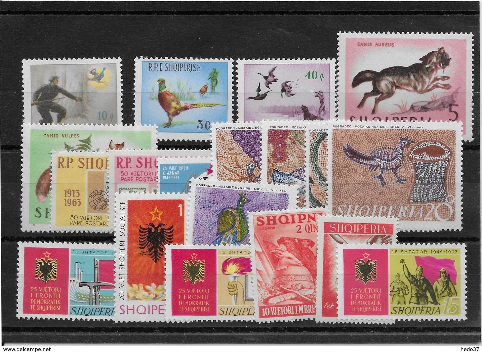 Thème Oiseaux - Albanie -  Timbres Neufs **/* - TB - Verzamelingen, Voorwerpen & Reeksen