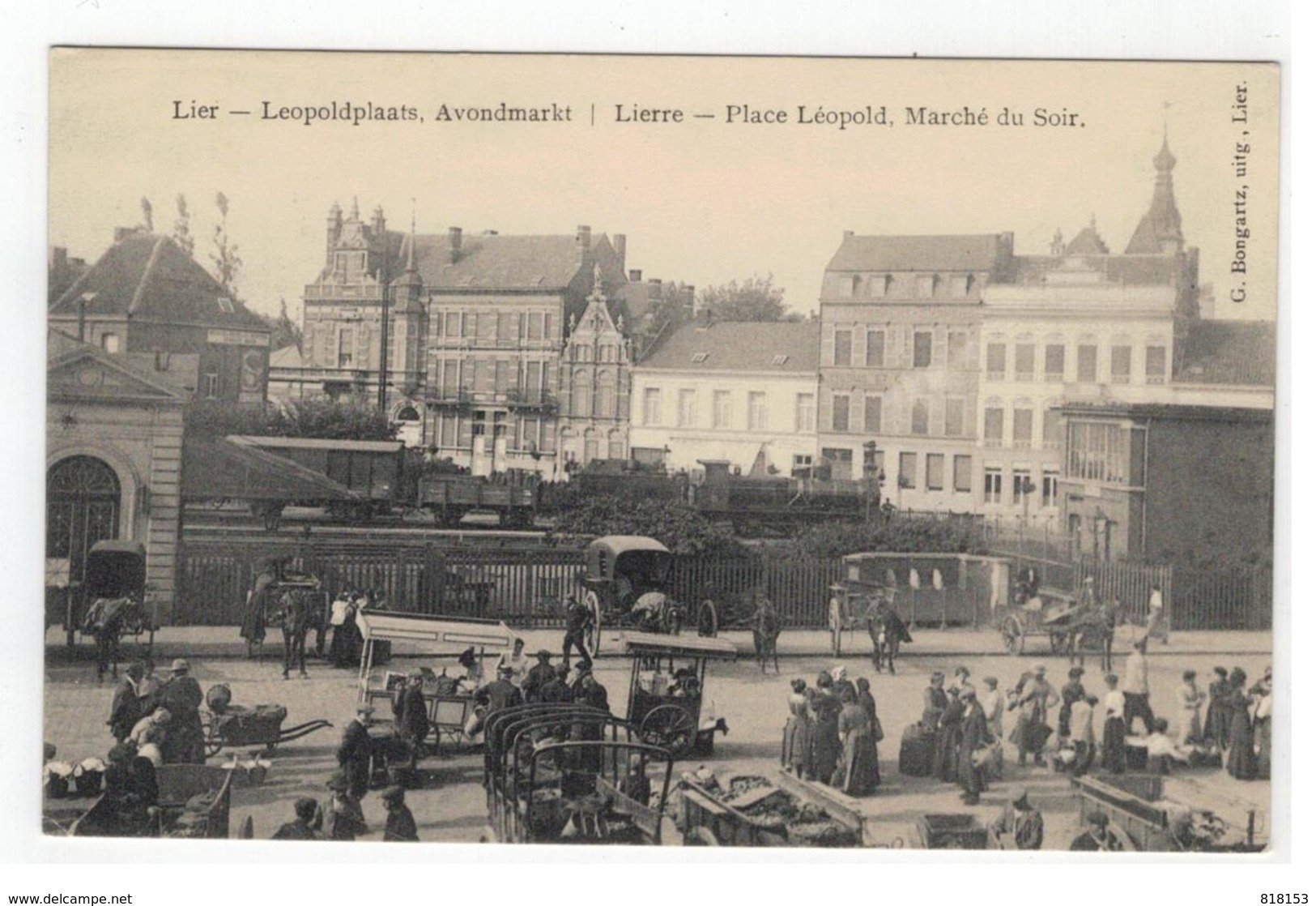 Lier - Leopoldplaats, Avondmarkt - Lier