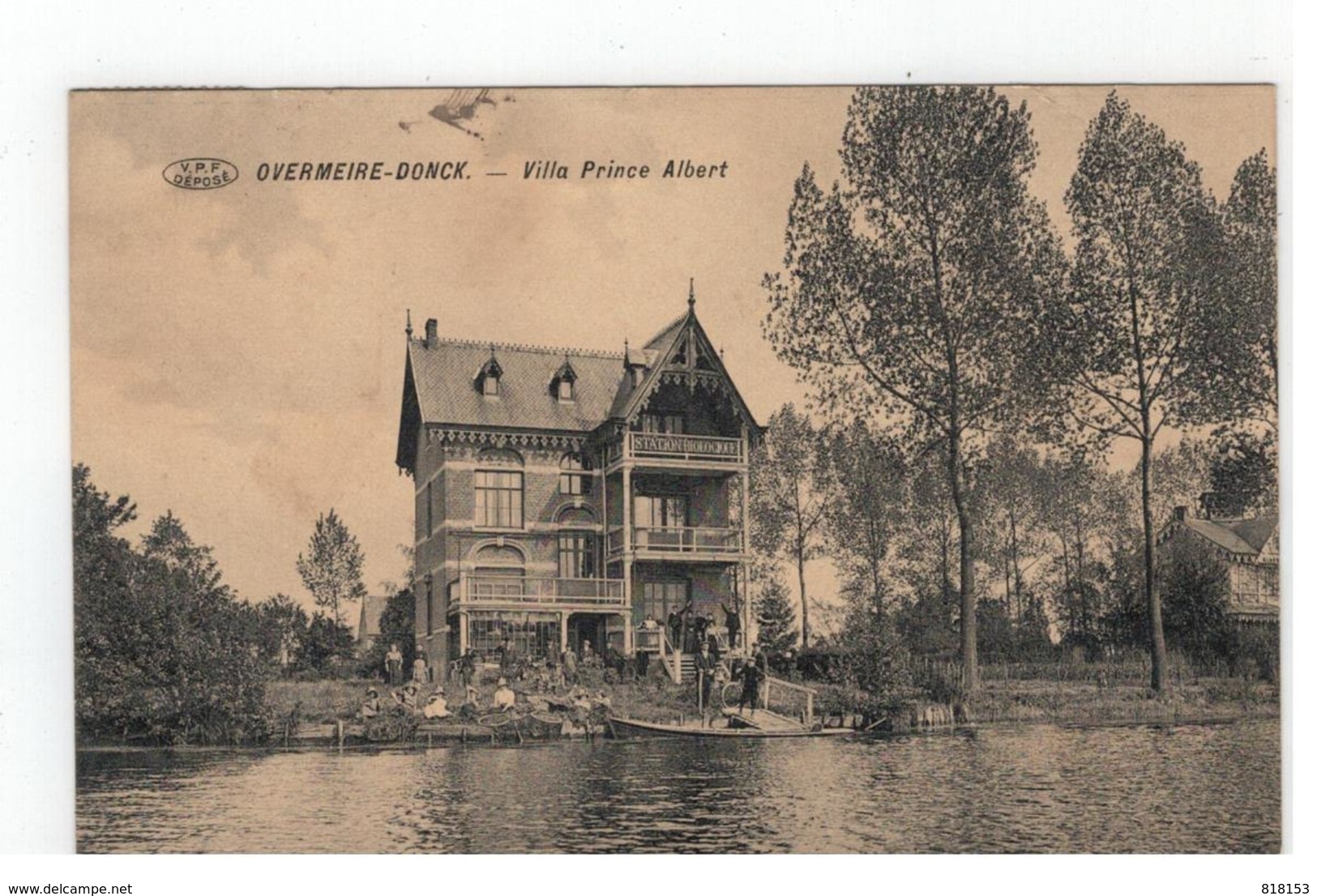 Overmere  OVERMEIRE-DONCK  - Villa Prince Albert 1913 - Berlare