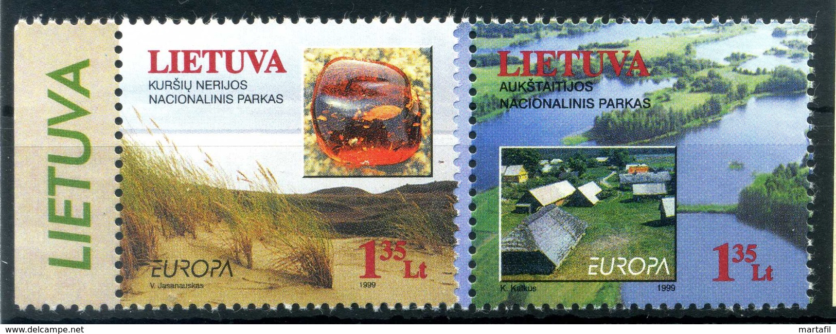 1999 LITUANIA SET MNH ** - Lituania