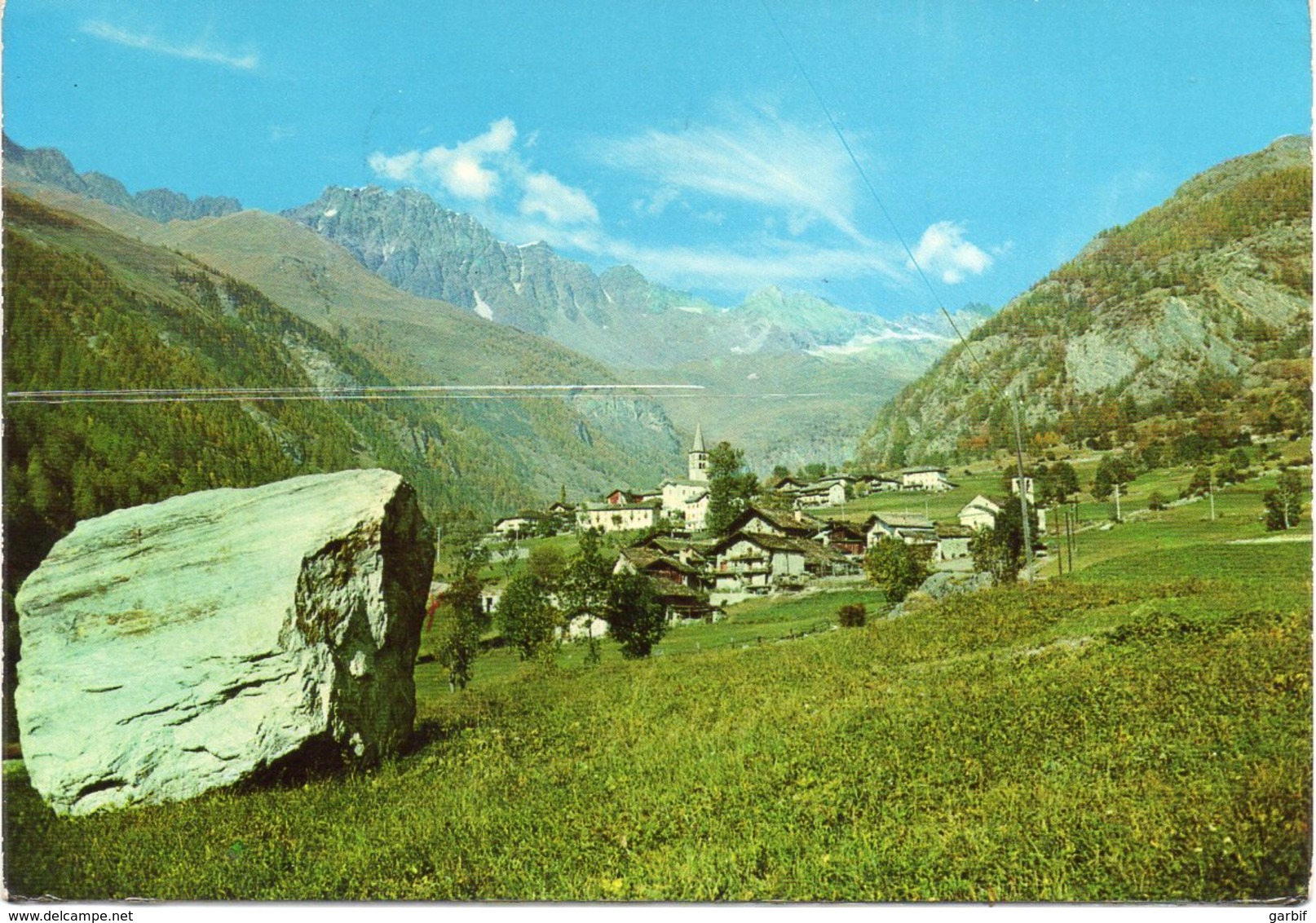 Aosta - Ollomont - Panorama - Fg Vg - Altri & Non Classificati