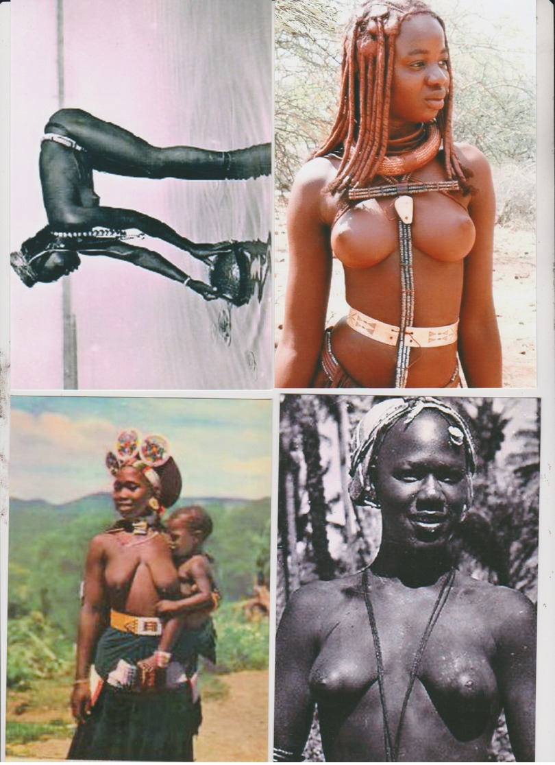 Lot - Photo Afrique  - Reproduction - NU ETHNIQUE  -  152X113 - 50 Vues - Voir Scans - Ethniques, Cultures