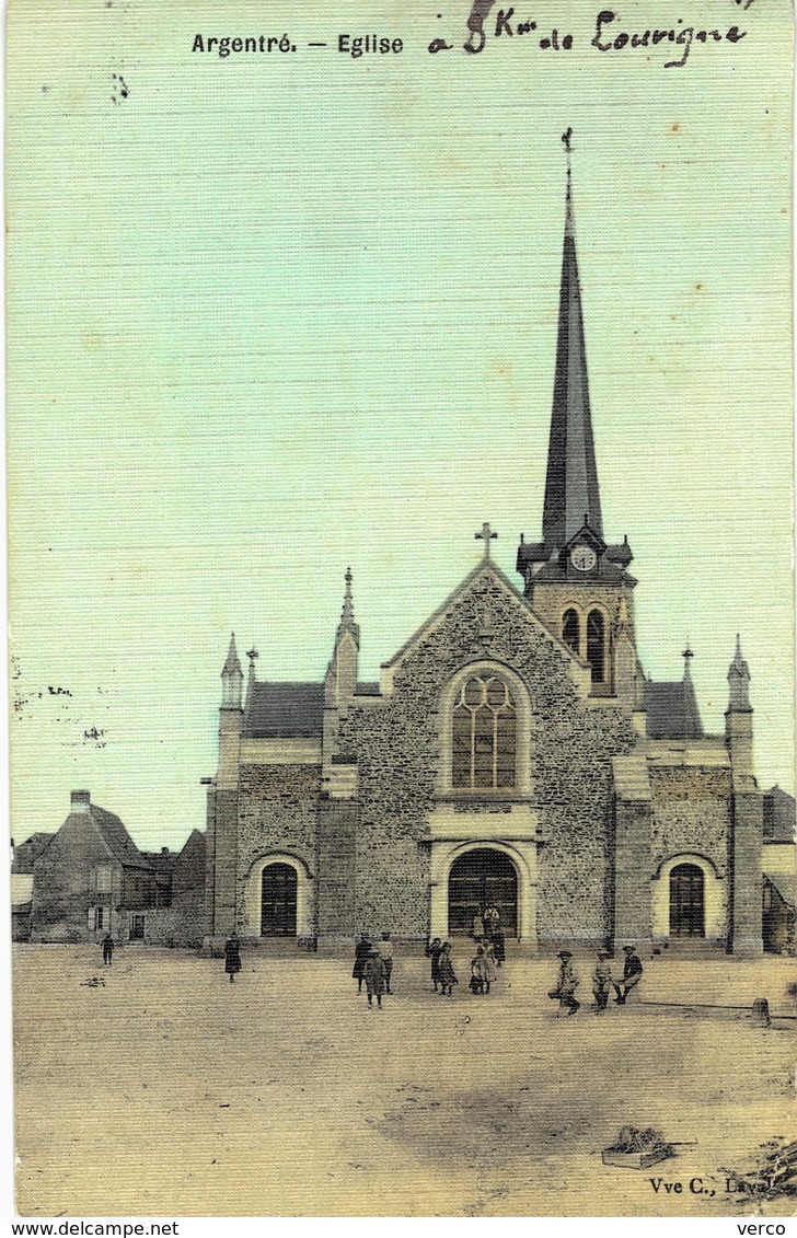 CARTE POSTALE  Ancienne De ARGENTRE - Argentre