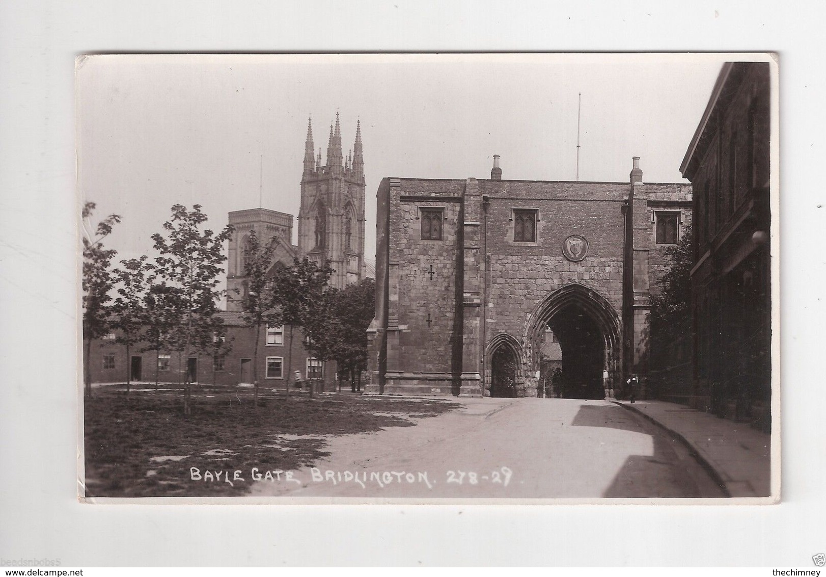 RP BAYLE GATE BRIDLINGTON 278-9 DONCASTER ROTOPHOTO Co LTD EAST YORKSHIRE - Sonstige & Ohne Zuordnung