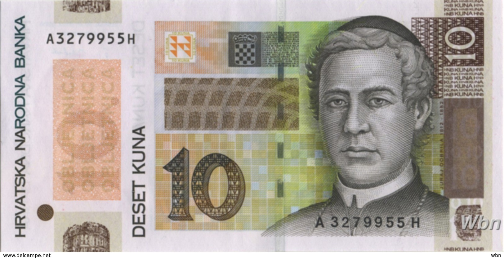 Croatie 10 Kuna (P45) 2004 -UNC- - Croatie