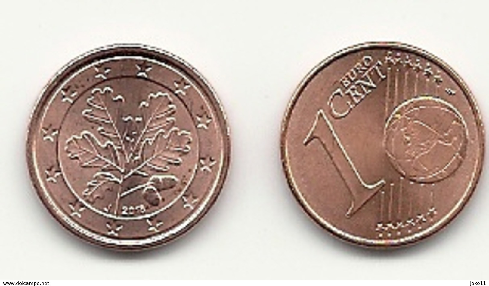 1 Cent, 2018,  Prägestätte (J),  Vz, Sehr Gut Erhaltene Umlaufmünzen - Deutschland