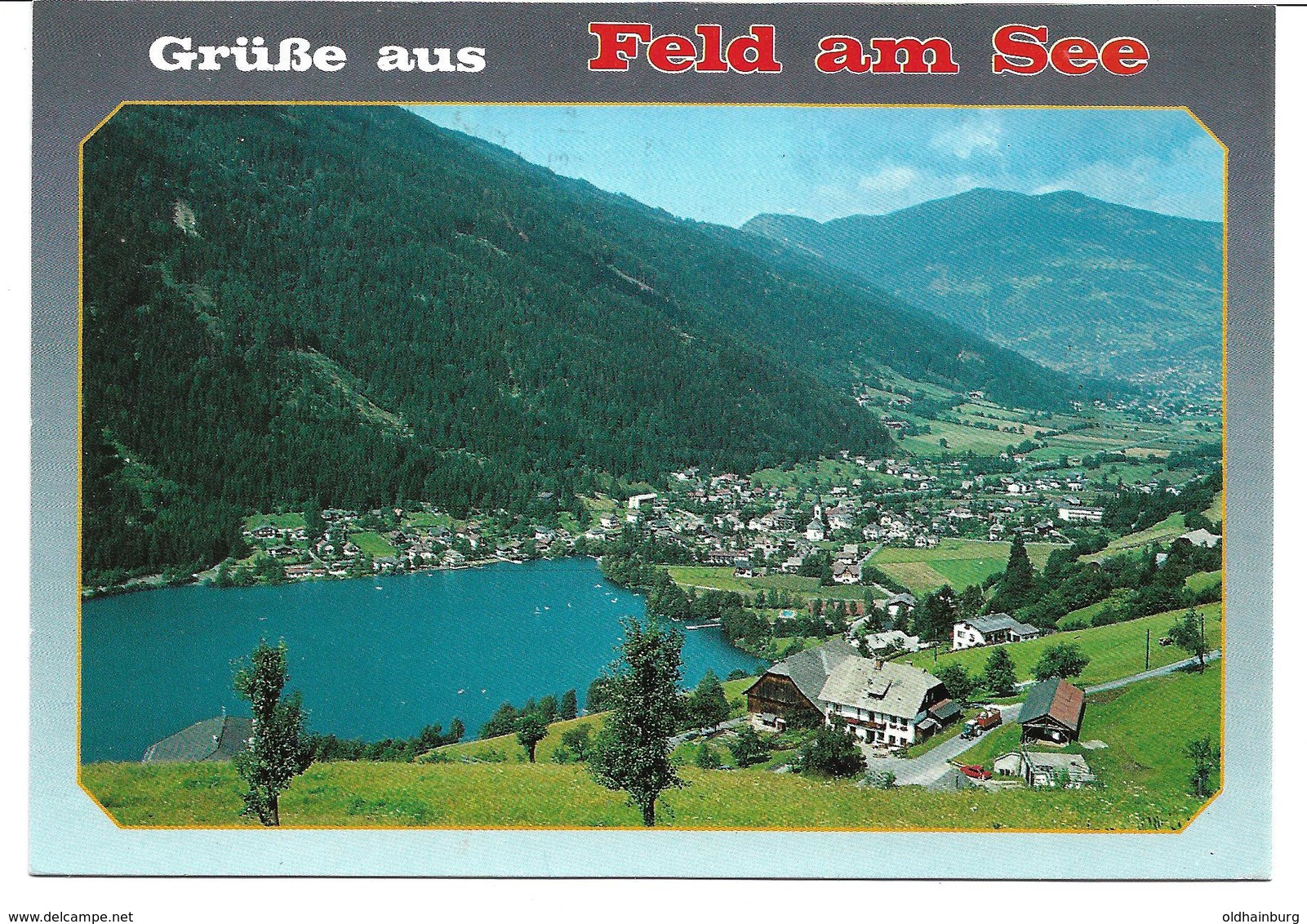 3000v: AK 9544 Feld Am See, Gelaufen - Villach