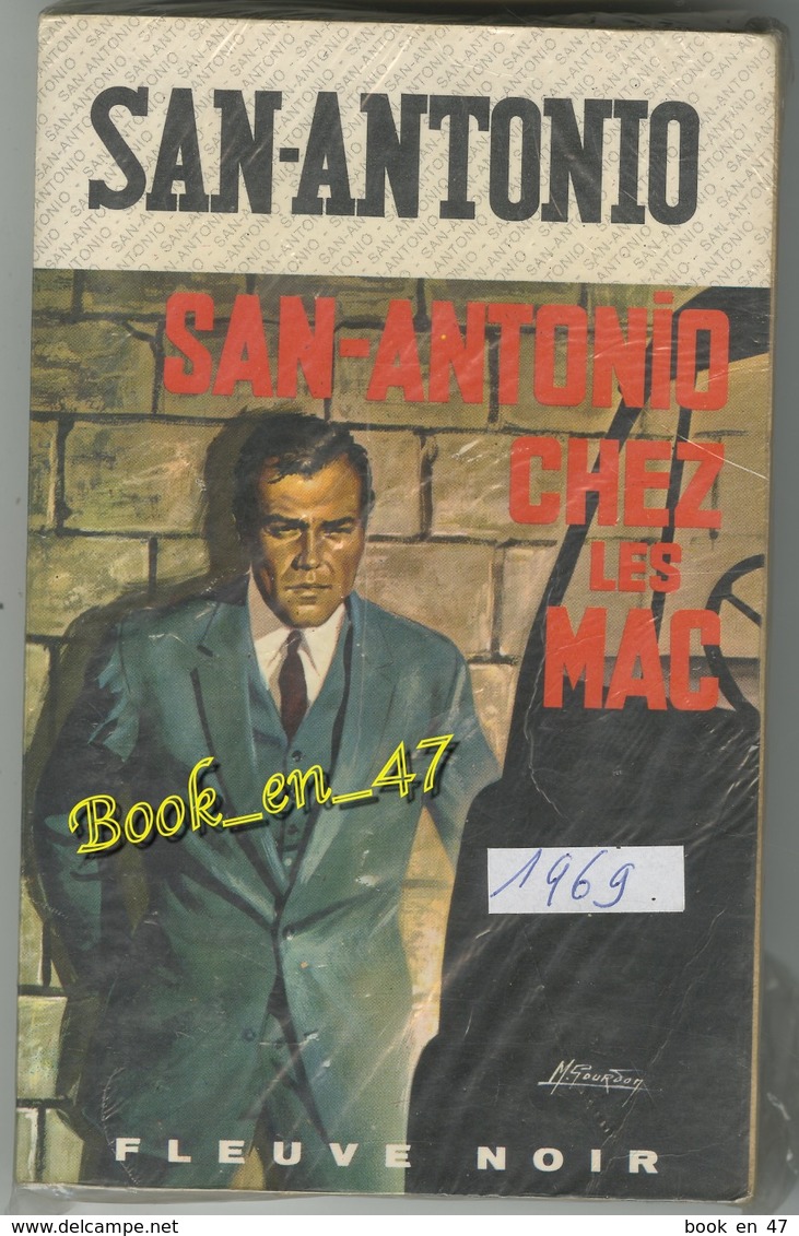 {73448} San-Antonio "san-antonio Chez Les Mac" 1969. . " En Baisse " - San Antonio