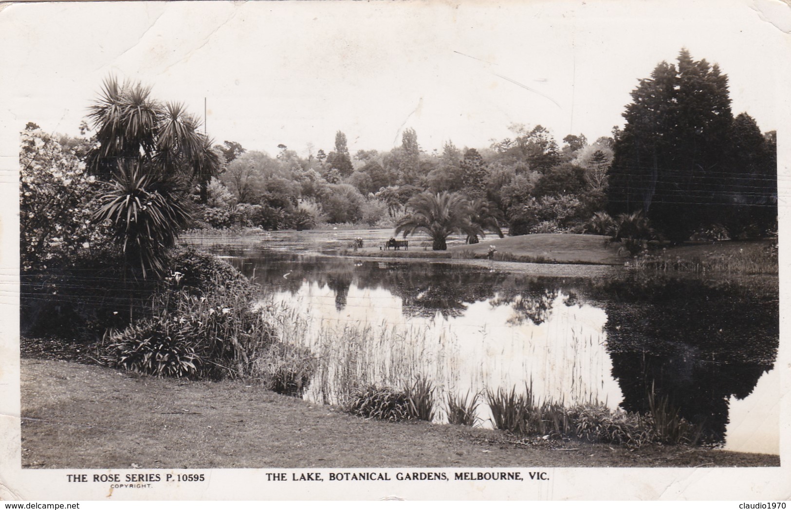 CARTOLINA - POSTCARD - AUSTRALIA - MELBOURNE - THE LAKE BOTANICAL GARDENS - VIAGGIATA PER ITALY ( ITALIA) - Melbourne