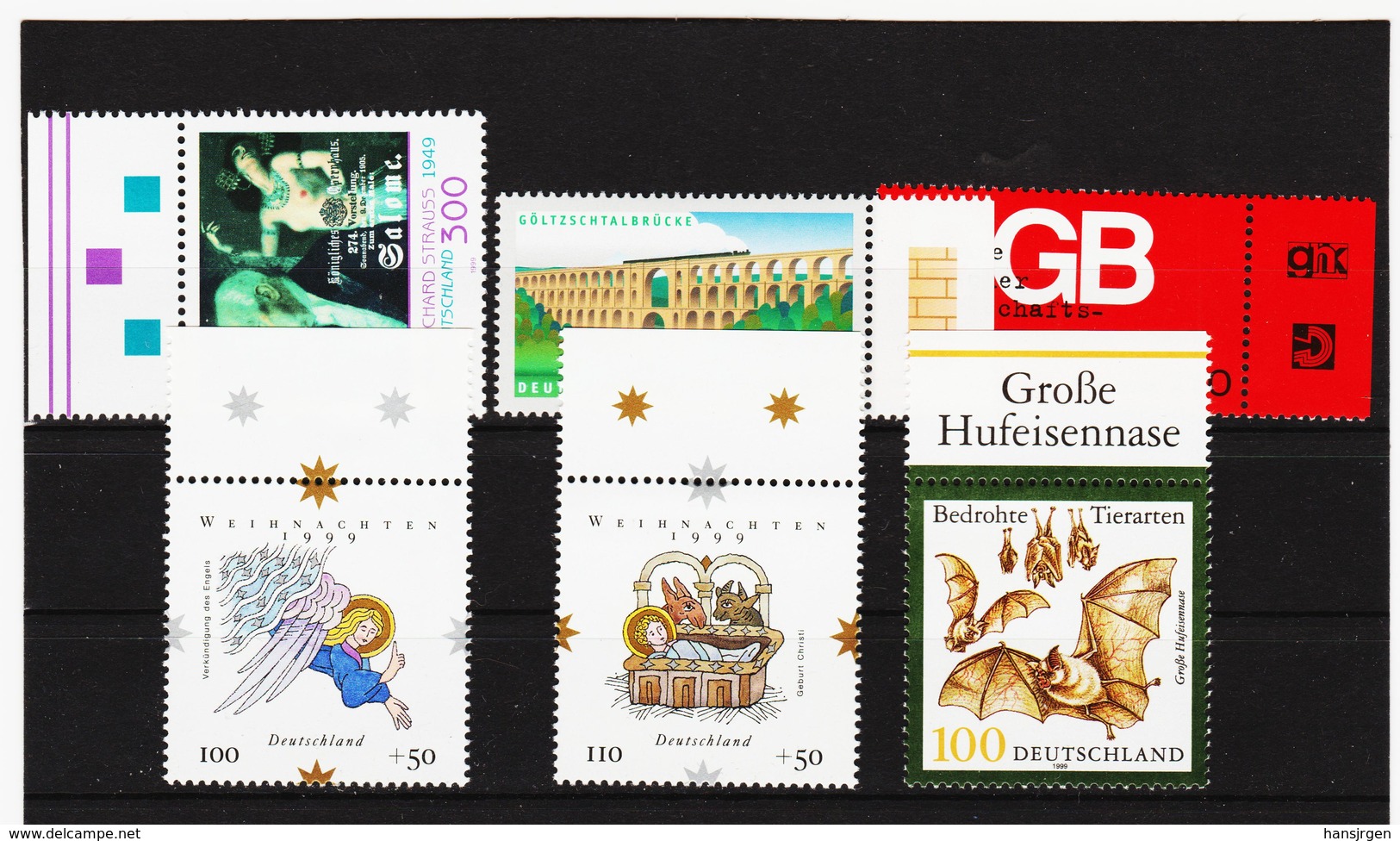 LKA394 DEUTSCHLAND - BRD - LOT 1999 ** Postfrisch SIEHE ABBILDUNG - Ungebraucht