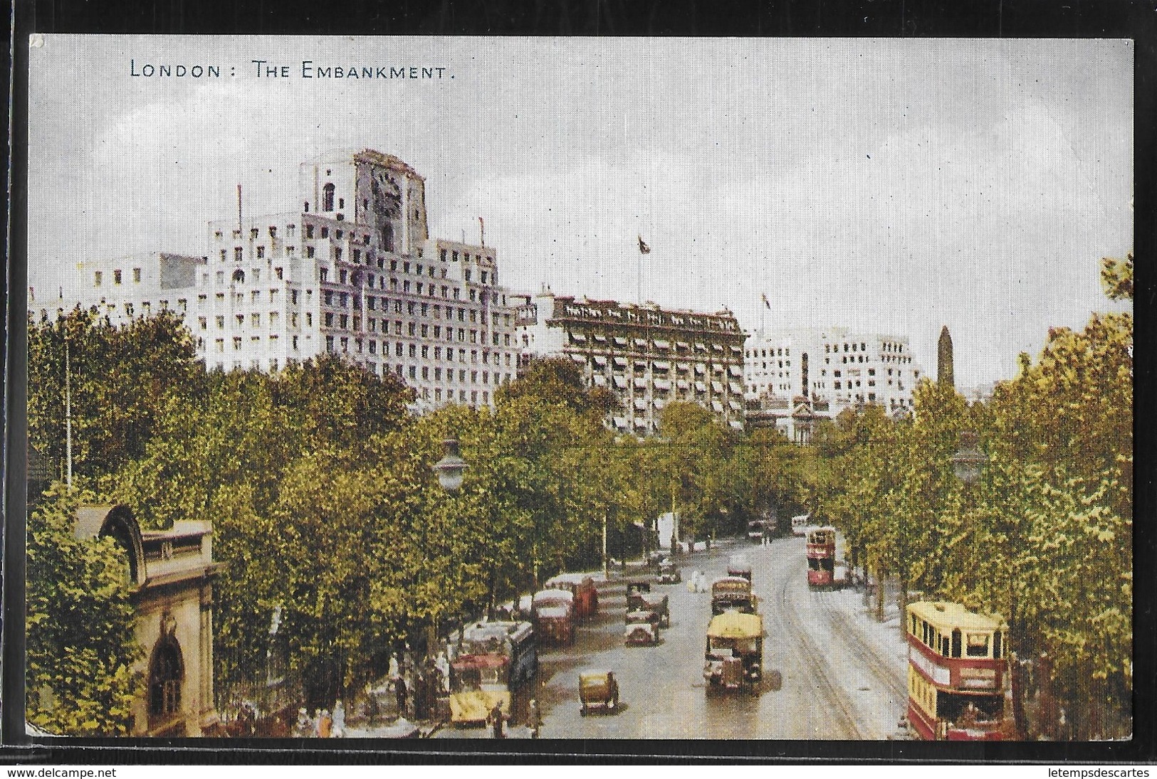 REPRODUCTION ANGLETERRE - London, The Embankment - River Thames