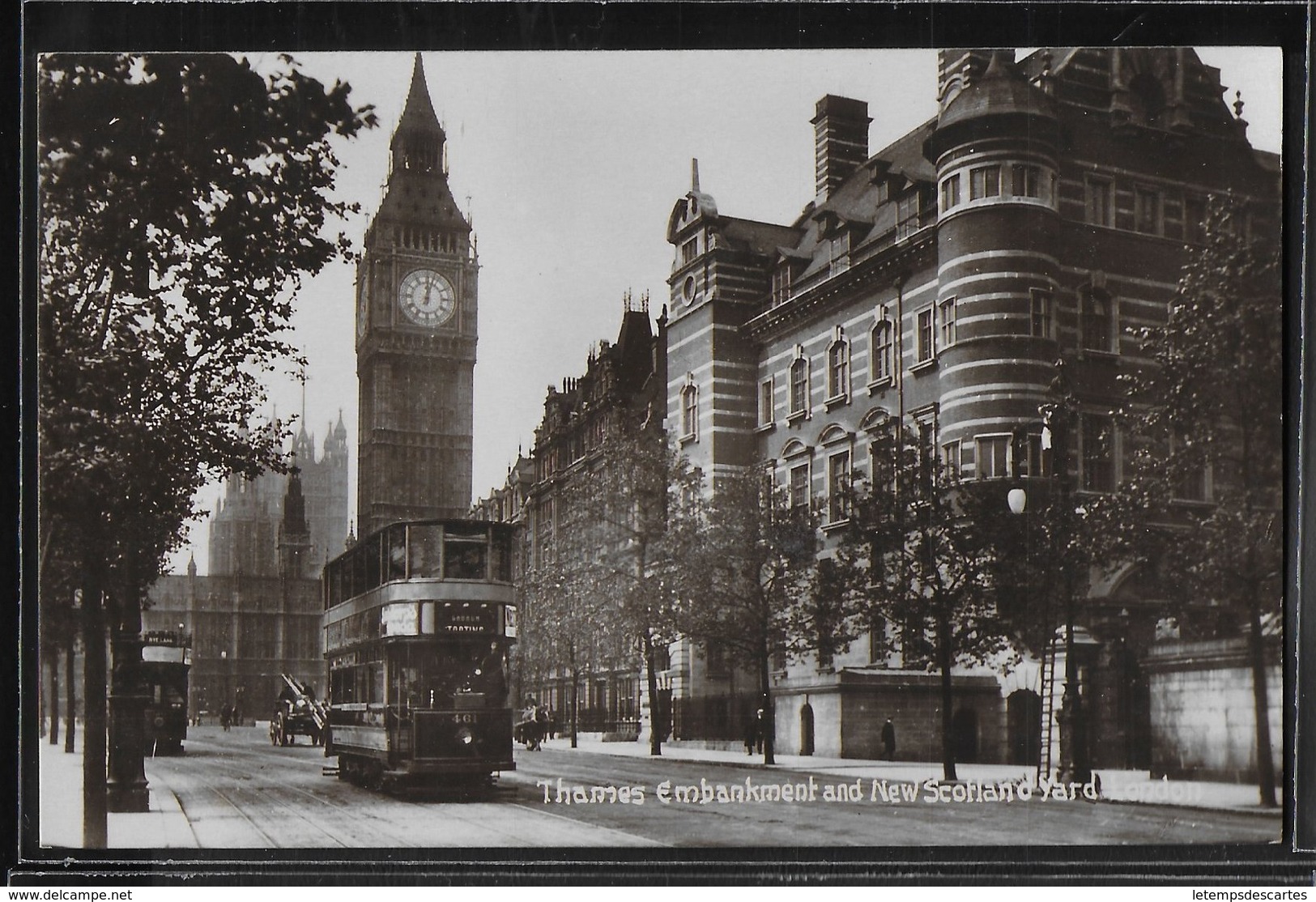 CPA ANGLETERRE - London, Thames Embankment And New Scotland Yard - River Thames