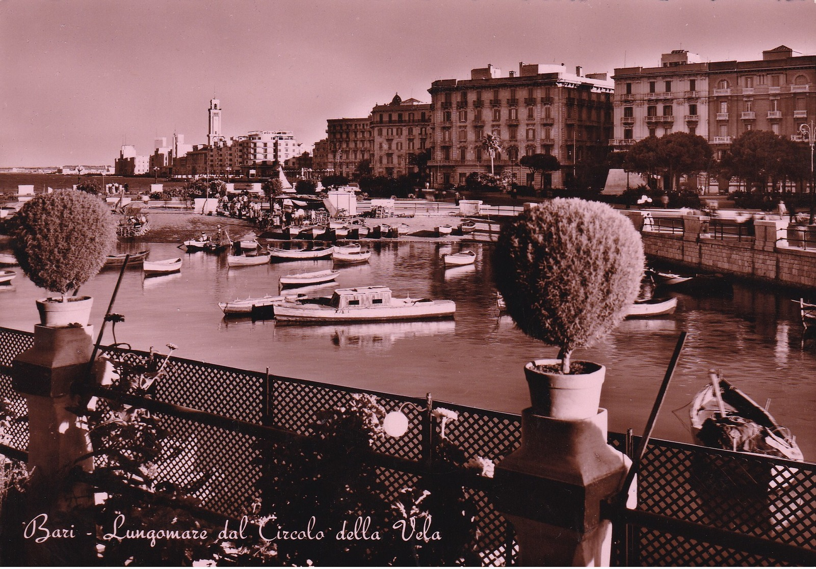 ITALY , BARI , OLD POSTCARD - Bari