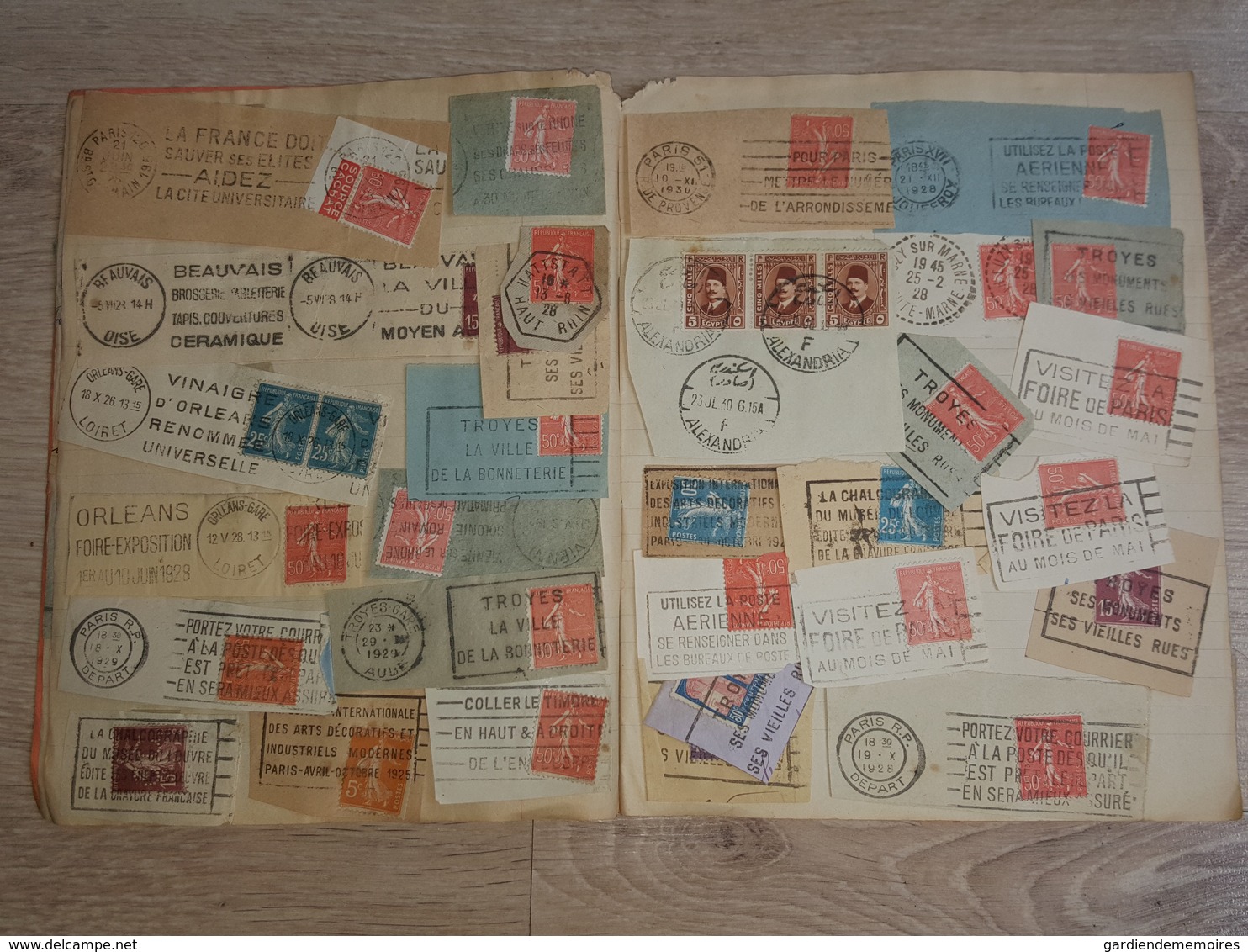 France - Accumulation De Flamme (Fragments), Pub, EMA, Vignette, Entier, Temporaire, Levant, Marianne, Semeuse, Ticket - Collections