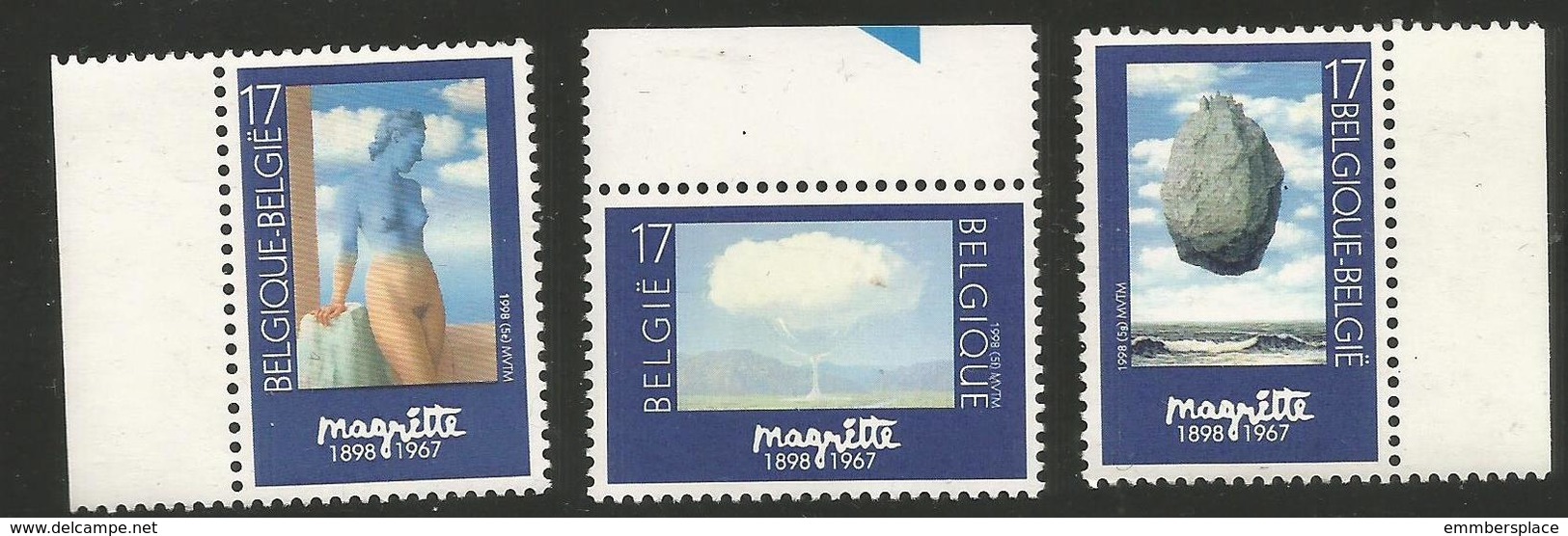 Belgium - 1999 Renee Magritte MNH ** - Unused Stamps