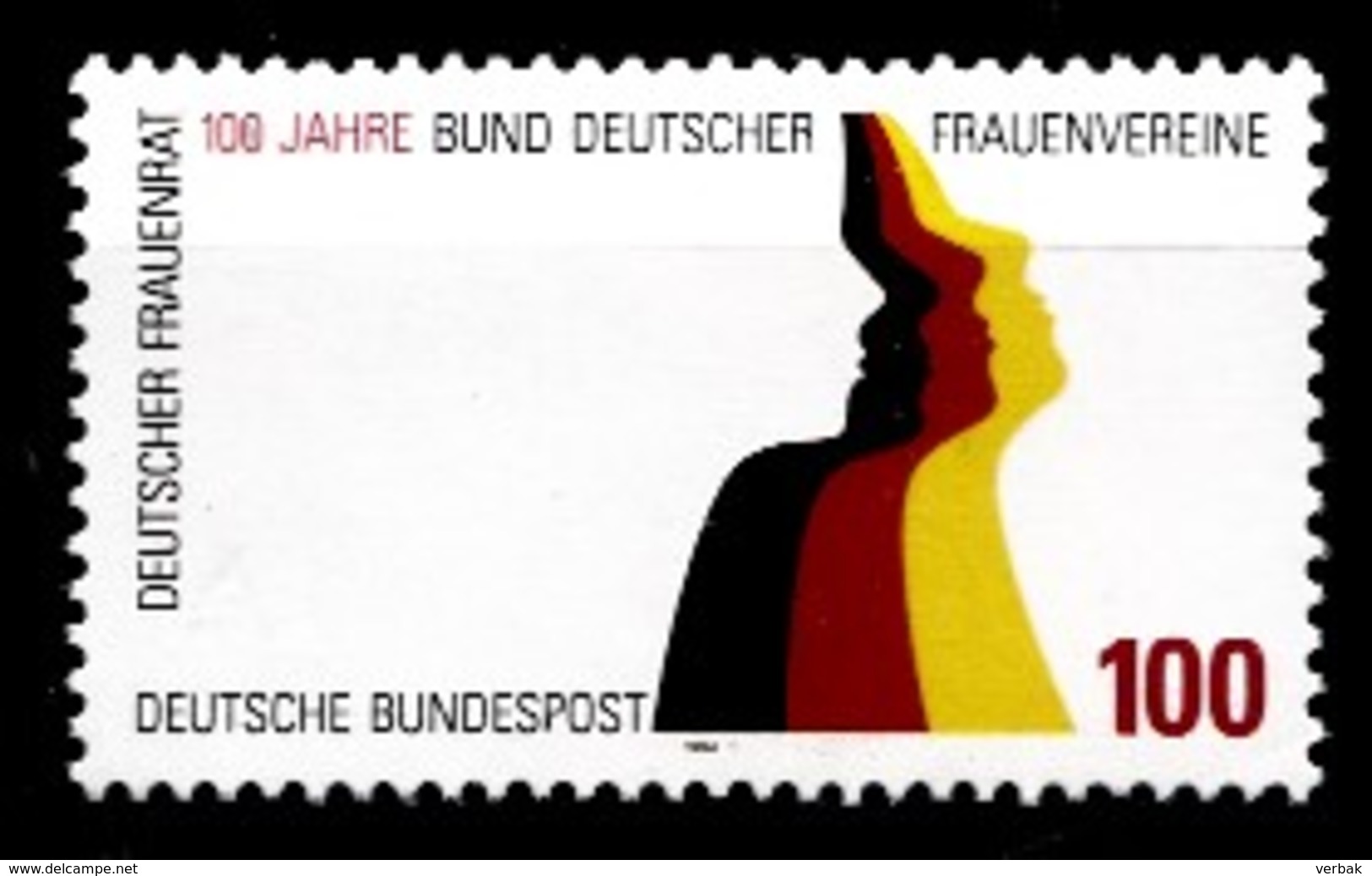 Allemagne 1994  Mi.:nr.1723  100.Jahre Bund Zum...  Neuf Sans Charniere / Mnh / Postfris - Ongebruikt