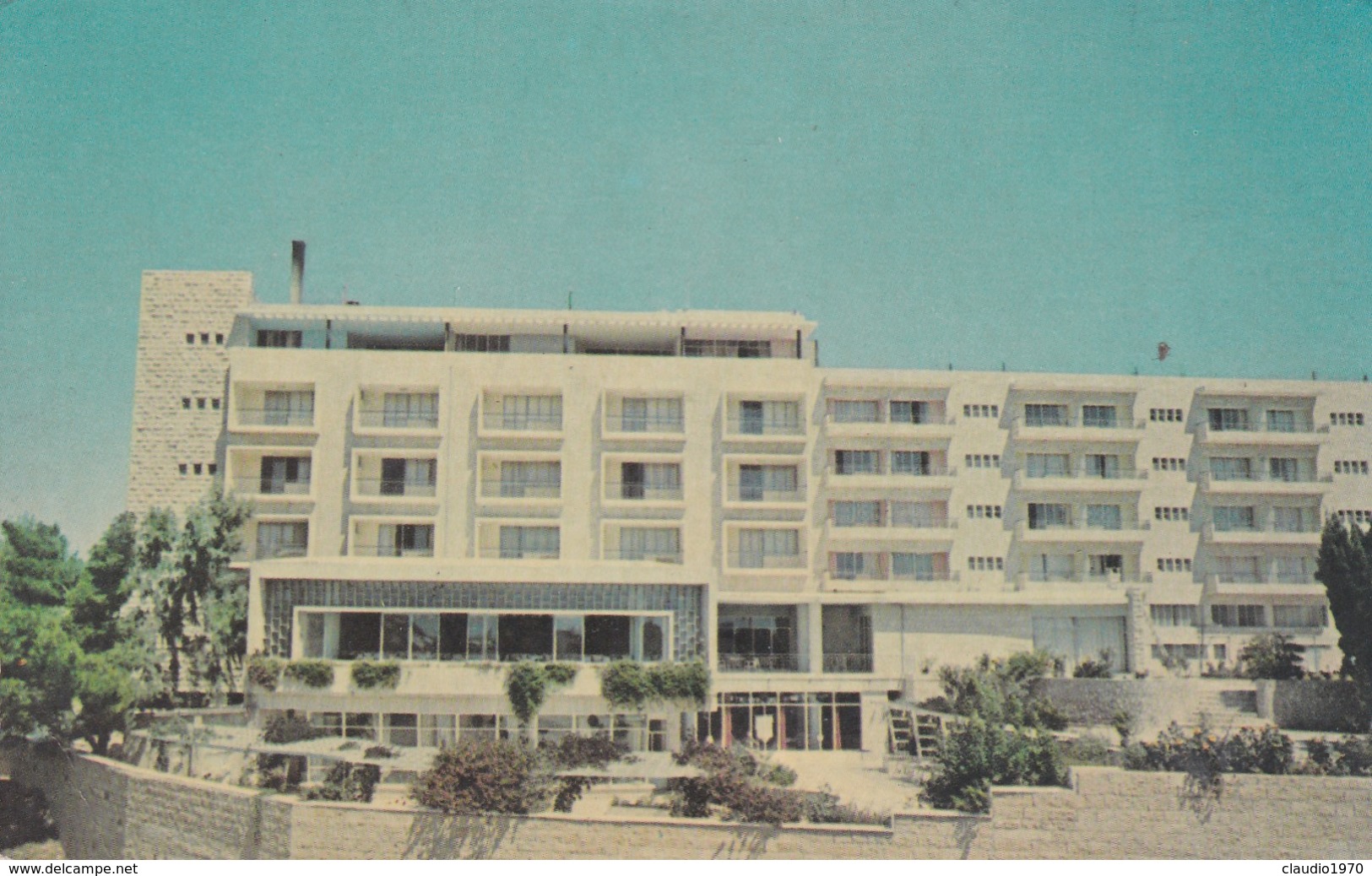CARTOLINA - POSTCARD - ISRAELE - JERUSALEM  - AMBASSADOR HOTEL - Israel