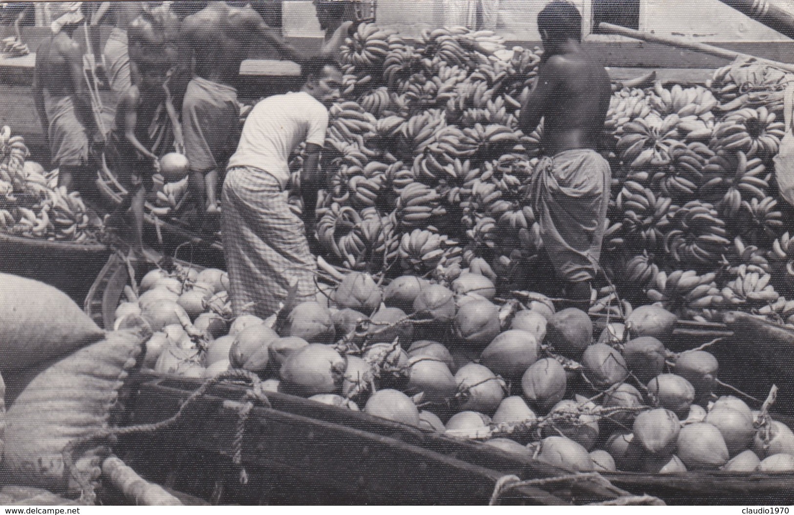 CARTOLINA - POSTCARD - BANGLADESH - FRUIT MARKET SADARGHAT - DACCA - Bangladesch