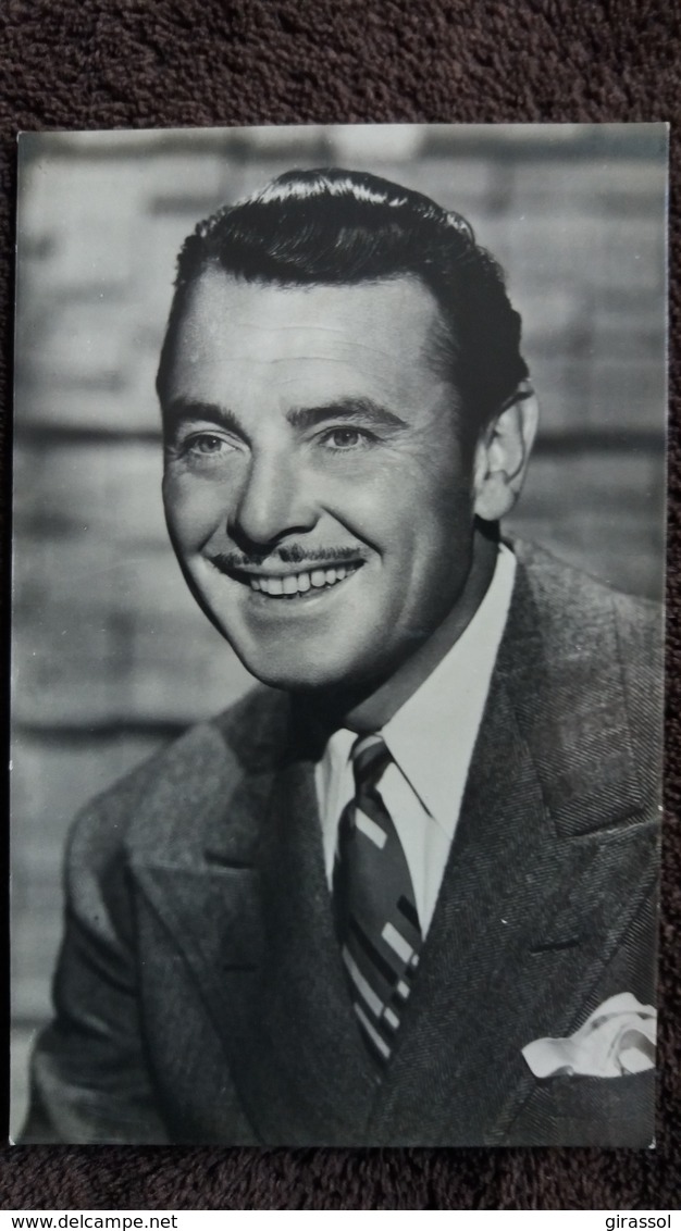 CPSM GEORGE BRENT ACTEUR FILM CINEMA C M B 15 WARNER BROS - Acteurs