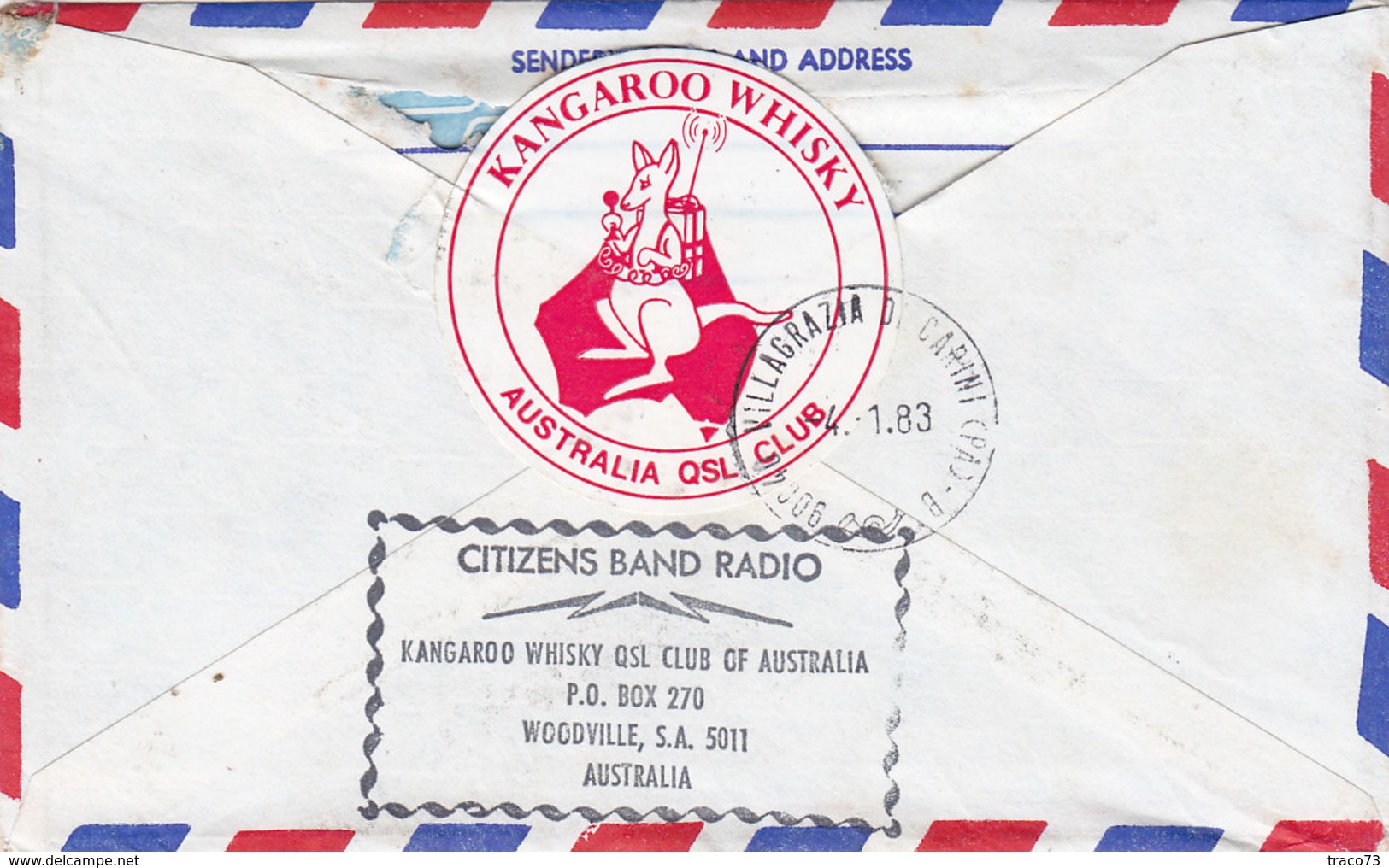 AUSTRALIA /  ITALIA -  Cover _ Lettera - Storia Postale