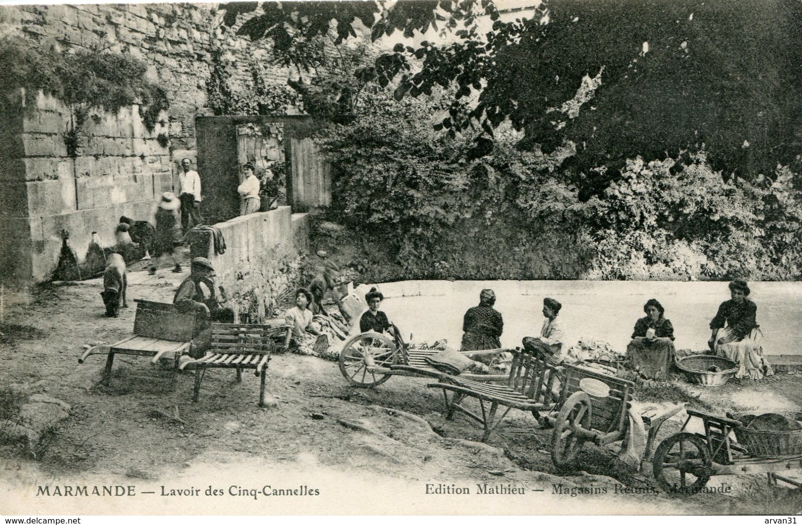 MARMANDE - LAVOIR Des CINQ CANNELLES - - Marmande