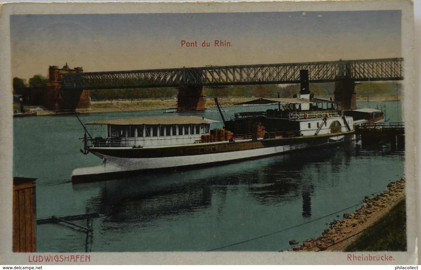 Deutschland - Germany // 12 versch. - diff. Innenfahrt Schiff - river transport ships 19??