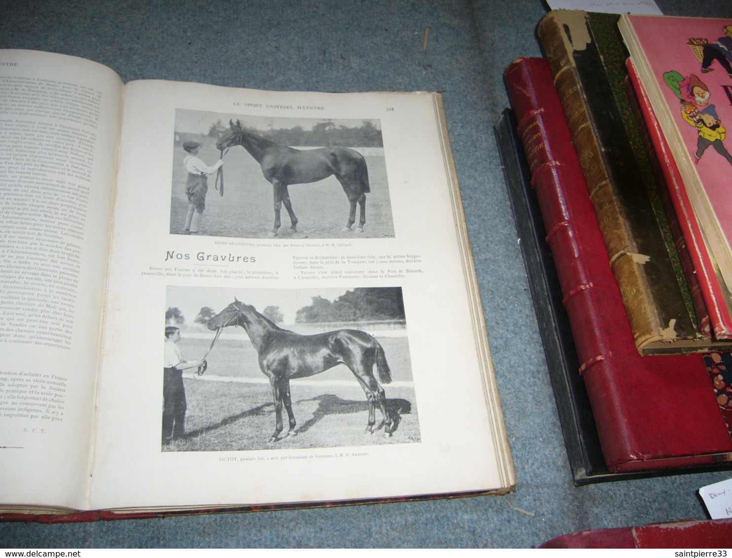 ( sport equestre équitation cheval yachting voile ) Le Sport Universel Illustré  1900 23 numéros