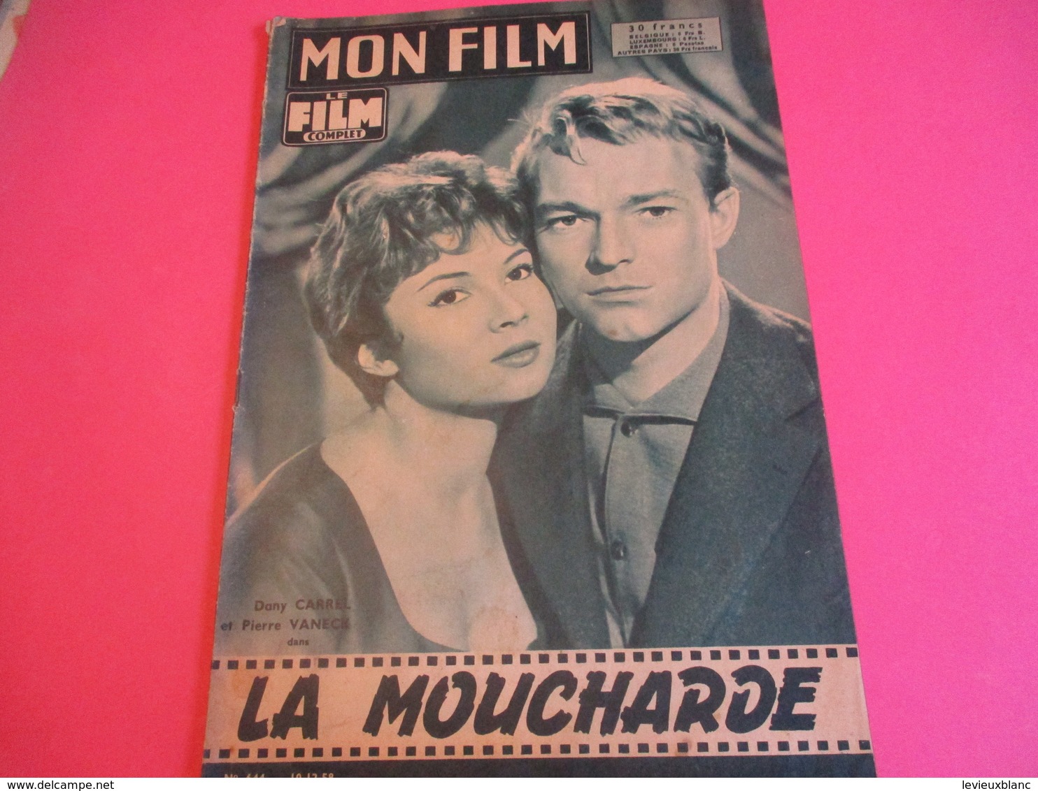 Cinéma/Revue/Le Film Complet/"La Moucharde"/Dany CARREL, Pierre VANECK/Films Artistiques Fr/1958   CIN89 - Autres & Non Classés