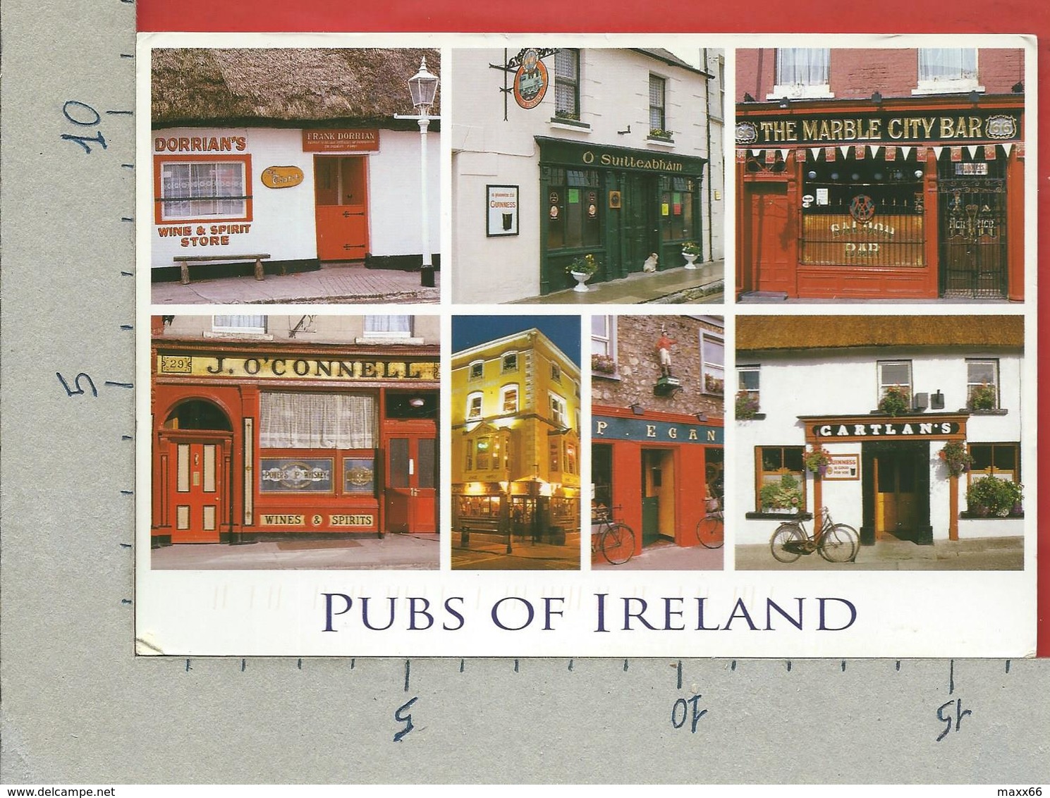 CARTOLINA VG IRLANDA - Pubs Of Ireland - Vedutine Multivue - 12 X 17 - ANN. 2006 - Altri & Non Classificati