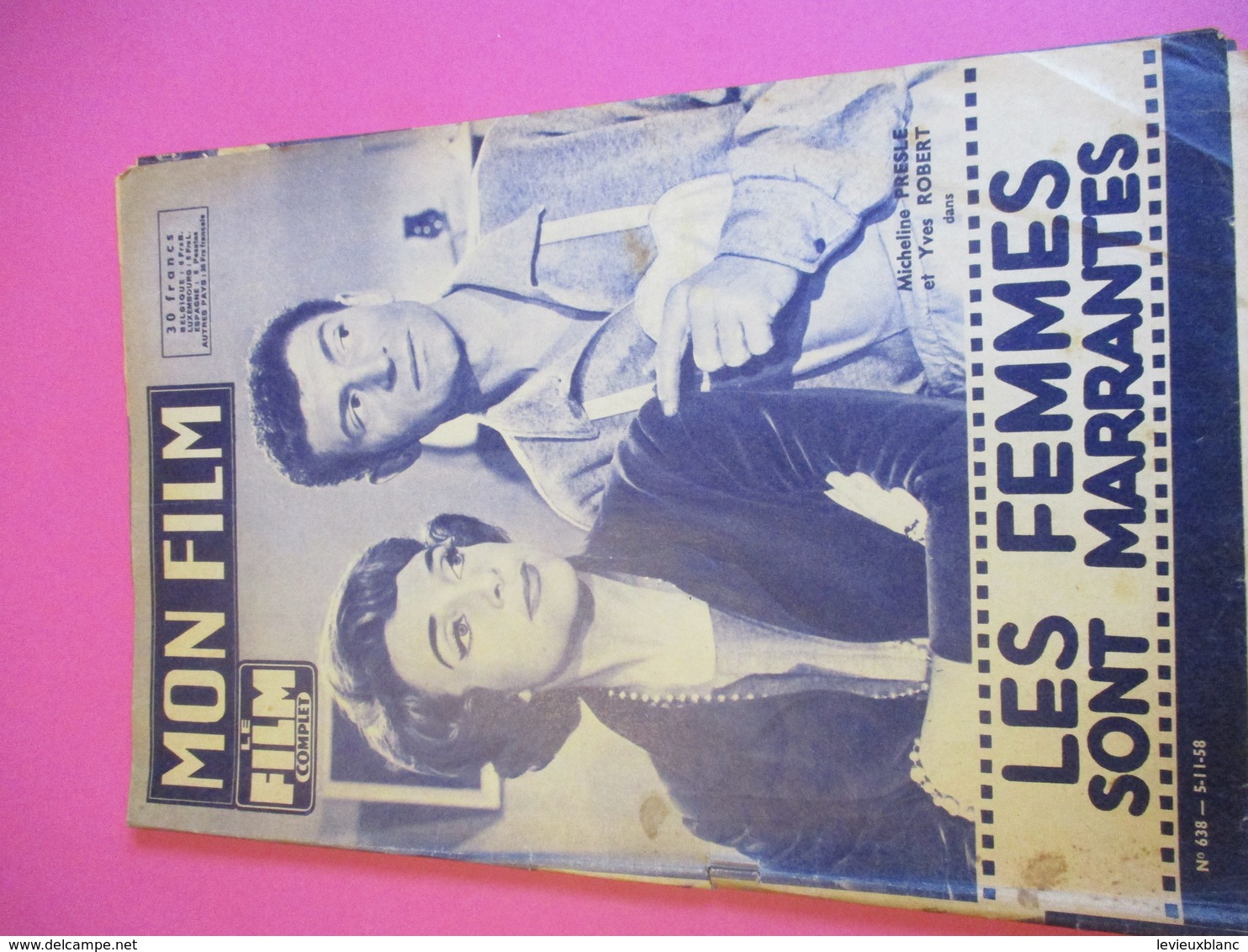 Cinéma/Revue/Le Film Complet/"Les Femmes Sont Marrantes"/Micheline PRESLE, Yves ROBERT/UGC/ Hunebelle/1958   CIN90 - Autres & Non Classés