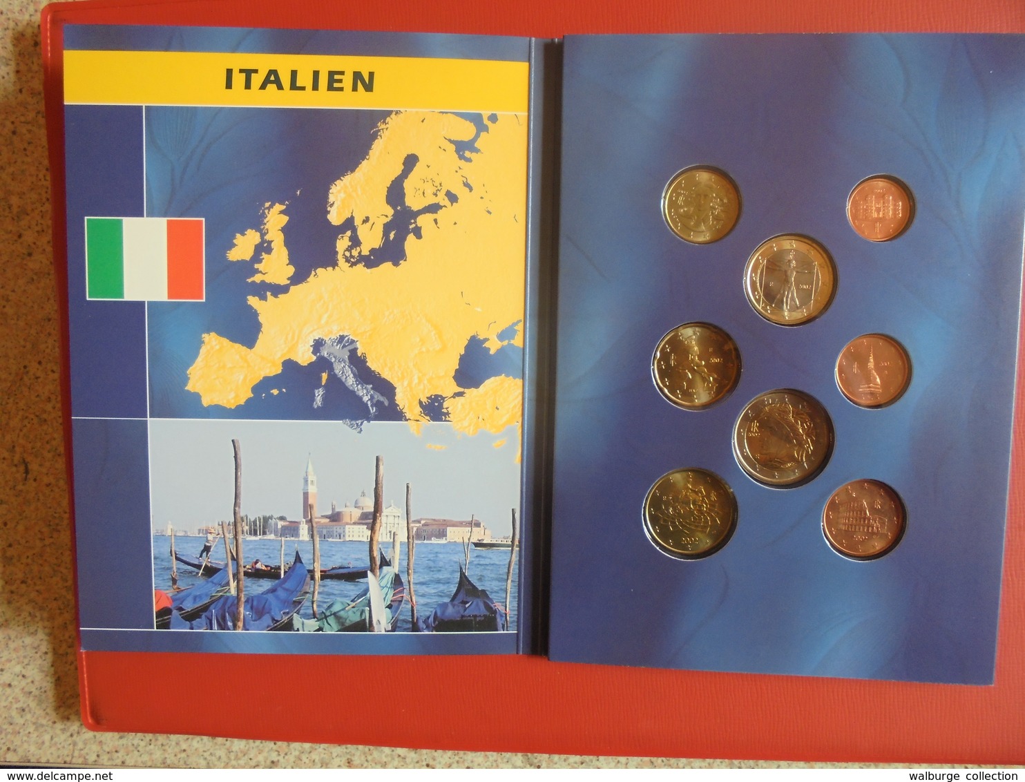 ITALIE UNC 2002 SERIE COMPLETE - Italy